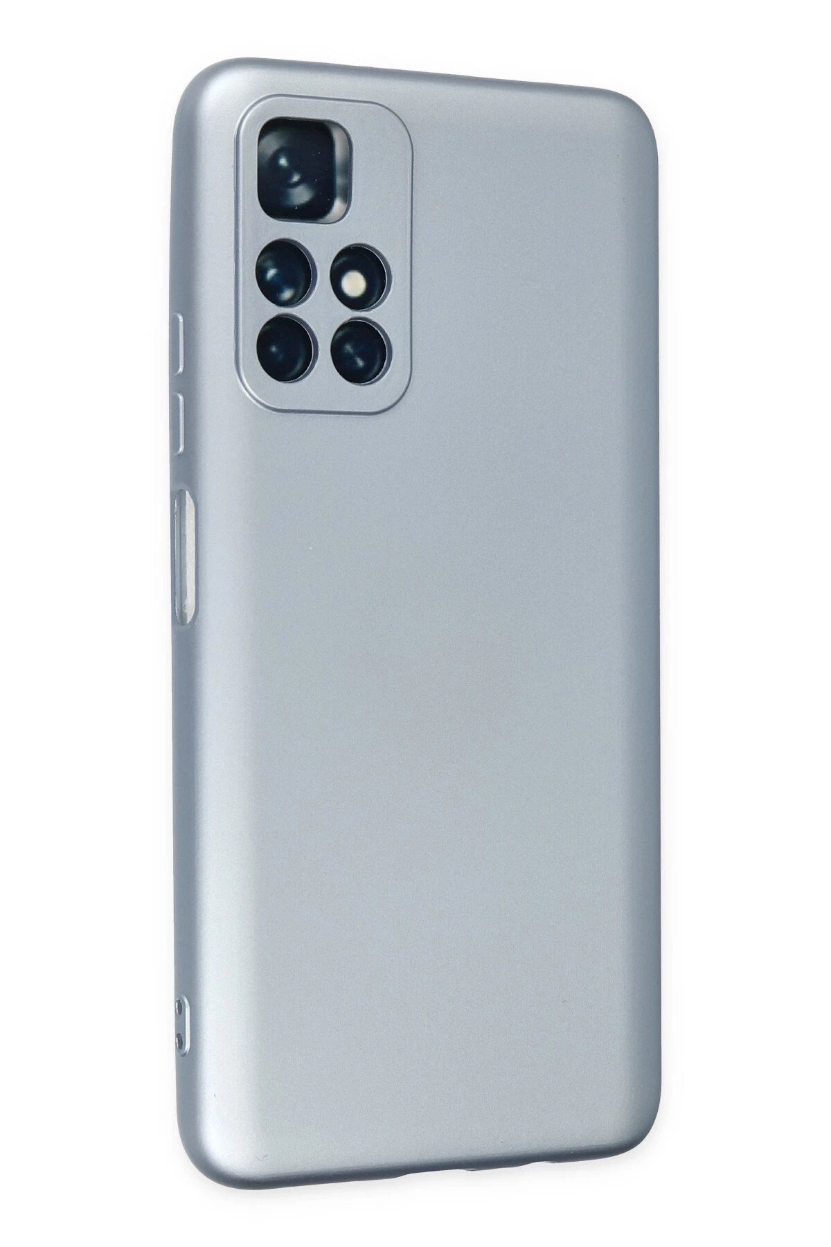 Newface Xiaomi Redmi Note 11T Kılıf Nano içi Kadife Silikon - Sky Blue