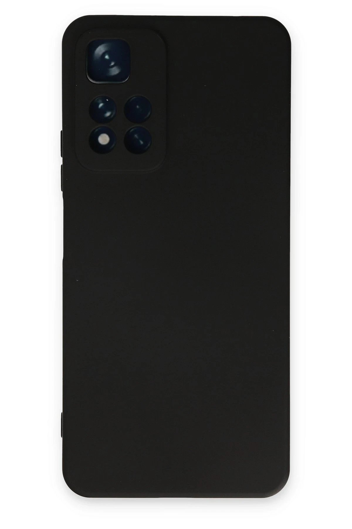 Newface Xiaomi Redmi Note 11 Pro Plus 5G Kılıf Nano içi Kadife Silikon - Siyah