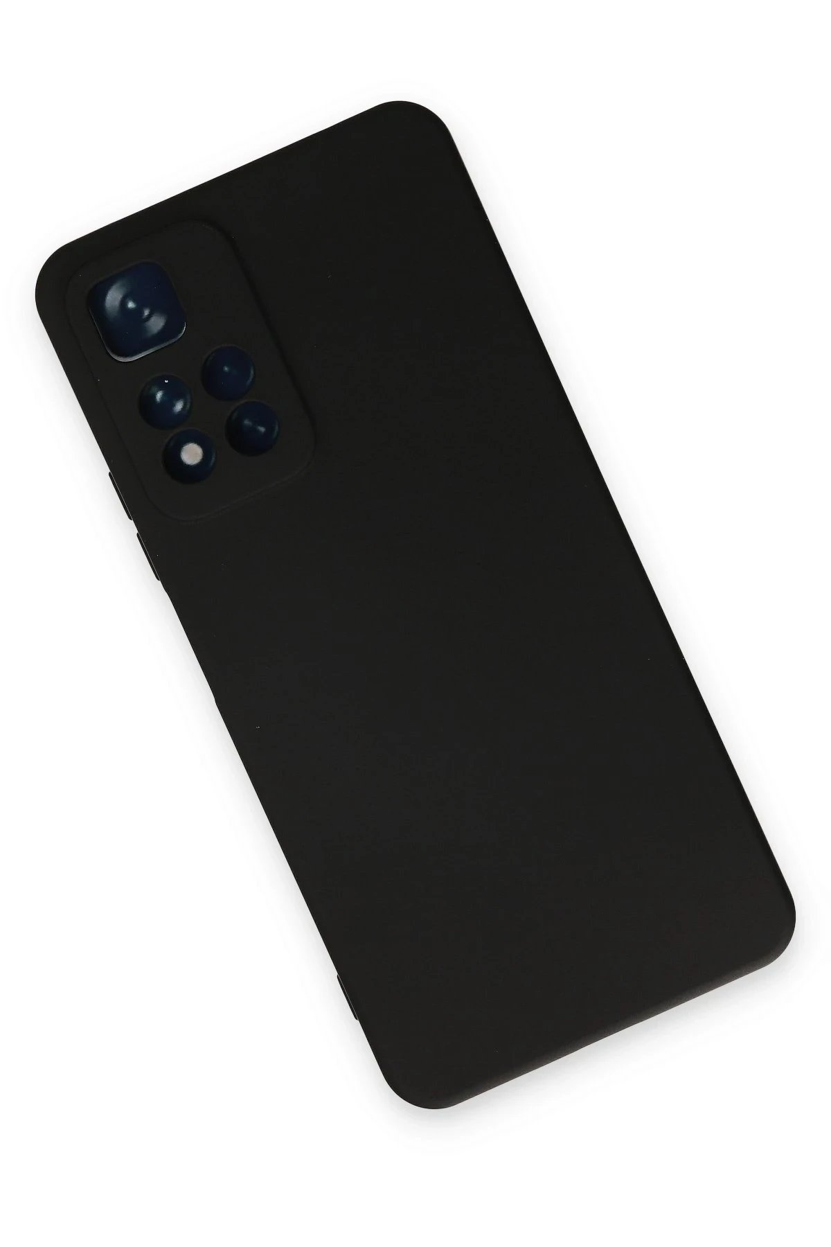 Newface Xiaomi Redmi Note 11 Pro Plus 5G Kılıf Nano içi Kadife Silikon - Siyah