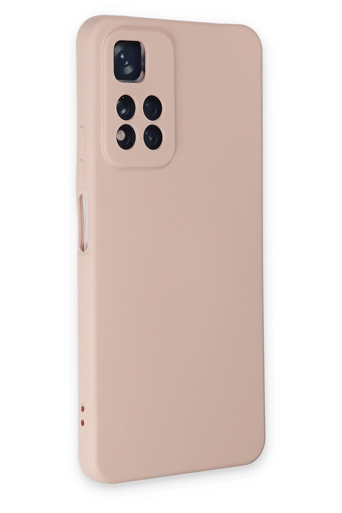 Newface Xiaomi Redmi Note 11 Pro Plus 5G Kılıf Nano içi Kadife Silikon - Pudra