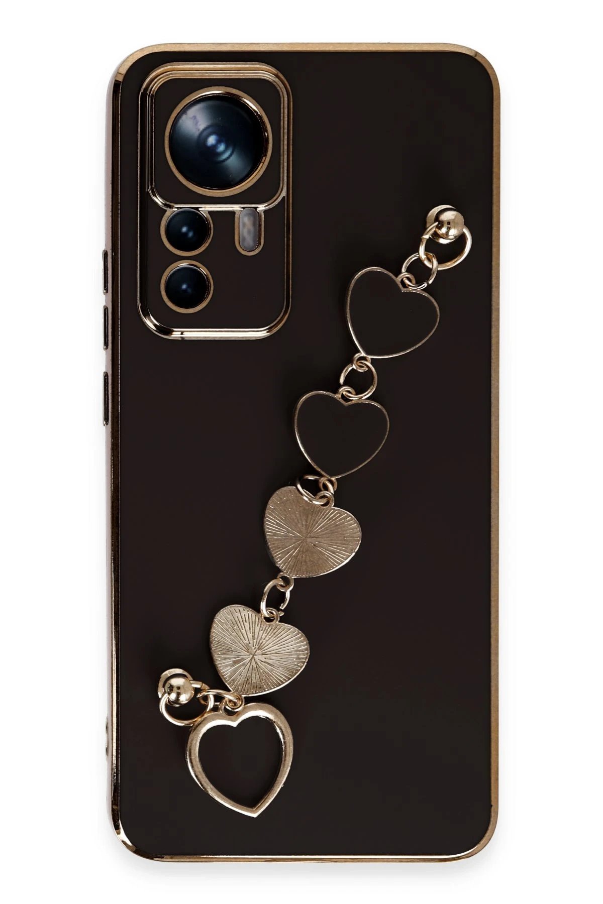 Newface Xiaomi Mi 12T Pro Kılıf Esila Silikon - Siyah