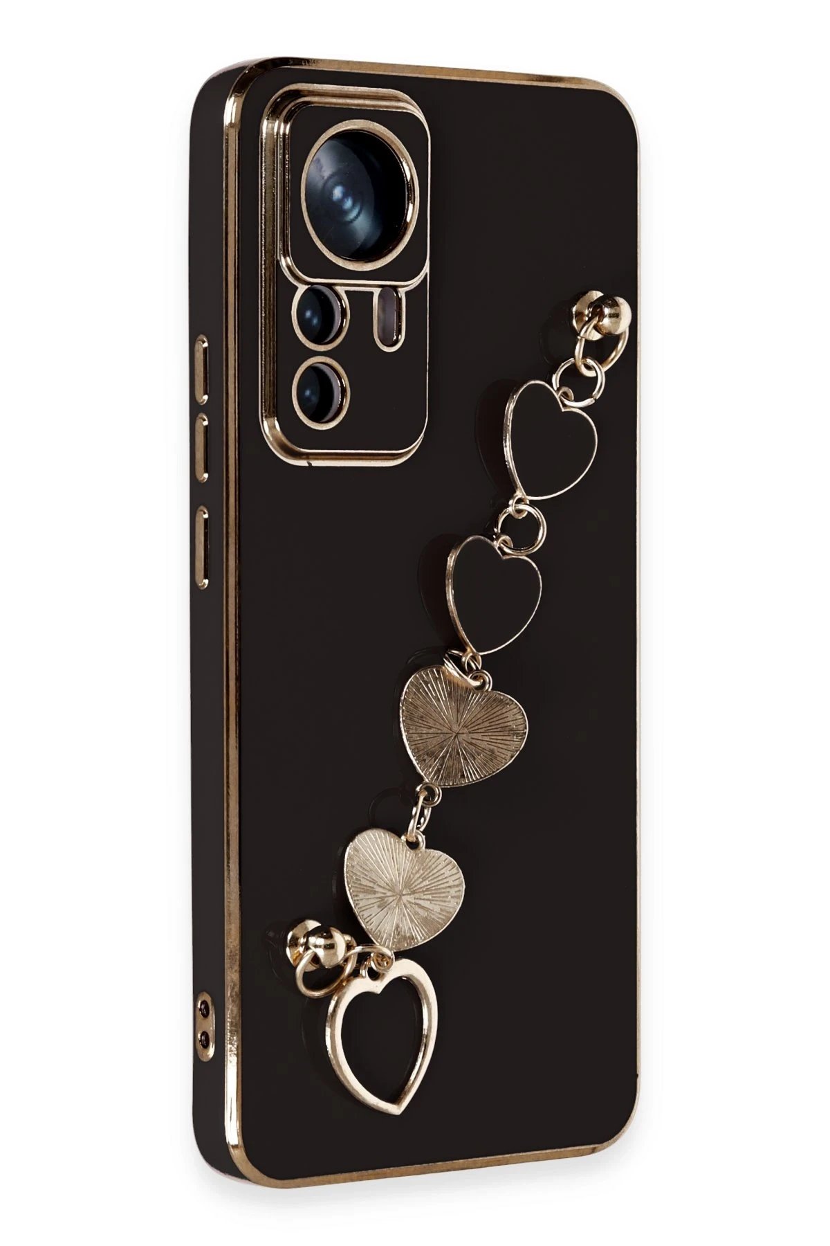 Newface Xiaomi Mi 12T Pro Kılıf Esila Silikon - Siyah