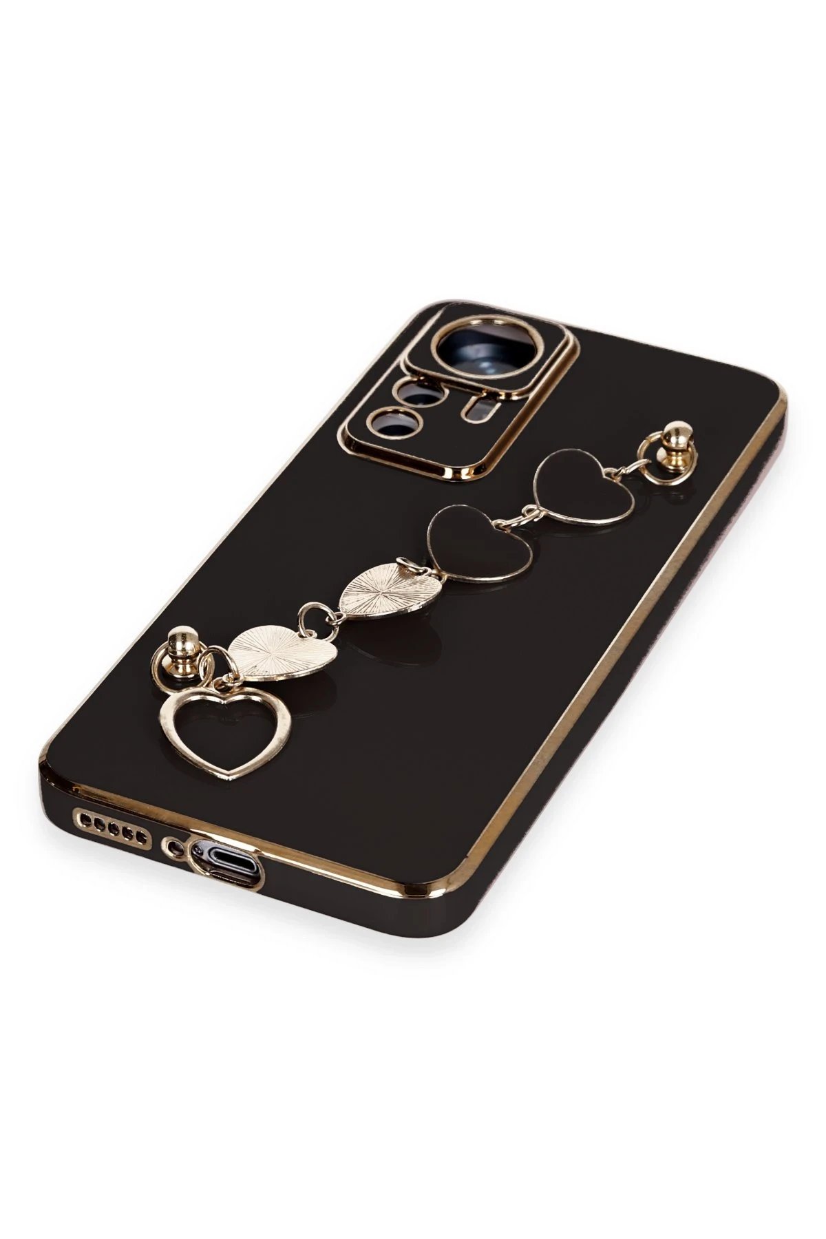 Newface Xiaomi Mi 12T Pro Kılıf Esila Silikon - Siyah