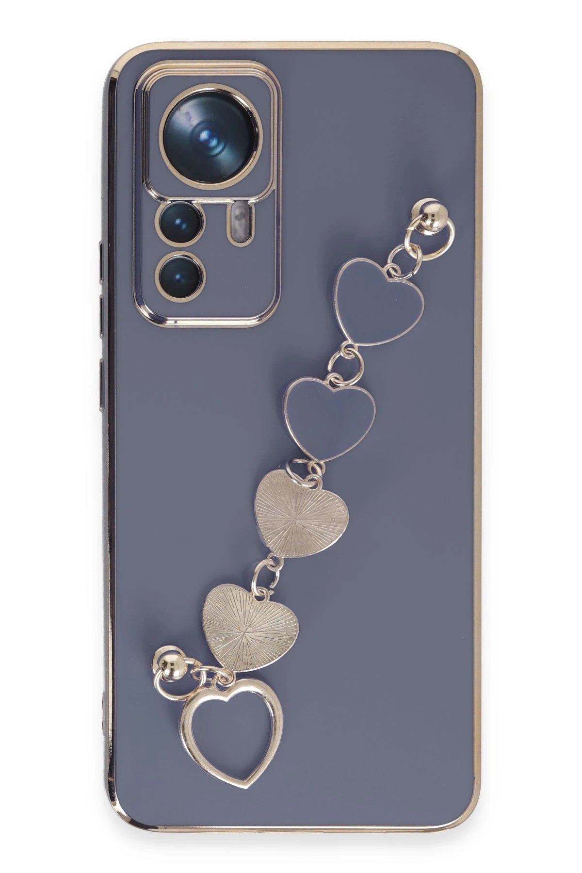 Newface Xiaomi Mi 12T Pro Kılıf Esila Silikon - Gri