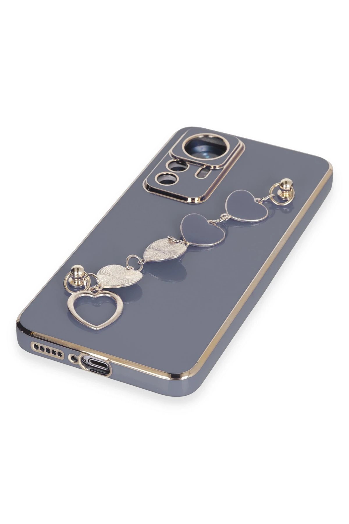 Newface Xiaomi Mi 12T Pro Kılıf Esila Silikon - Gri