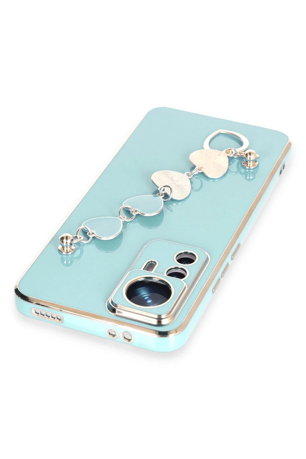 Newface Xiaomi Mi 12T Pro Kılıf Esila Silikon - Su Yeşili