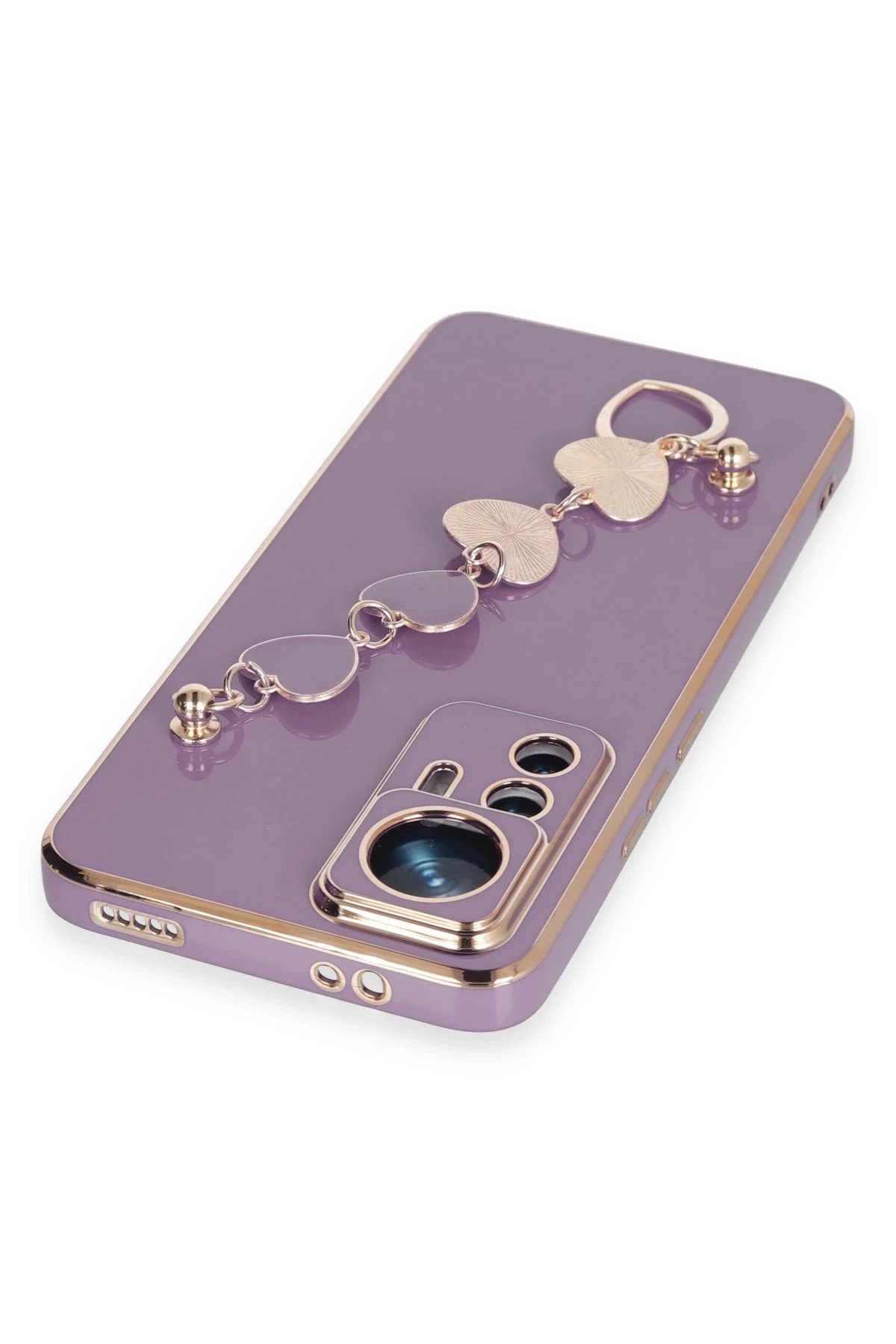 Newface Xiaomi Mi 12T Pro Kılıf Esila Silikon - Mor