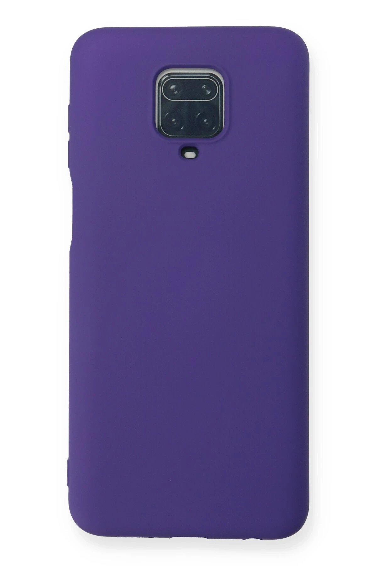 Newface Xiaomi Redmi Note 9 Pro Kılıf Nano içi Kadife Silikon - Mor