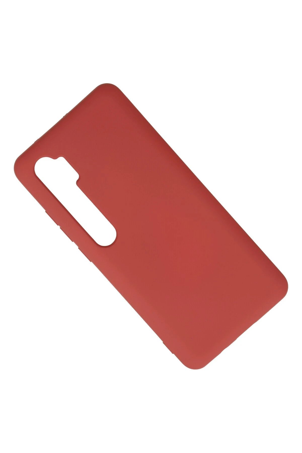 Newface Xiaomi Mi Note 10 Lite Kılıf Nano içi Kadife Silikon - Kiremit