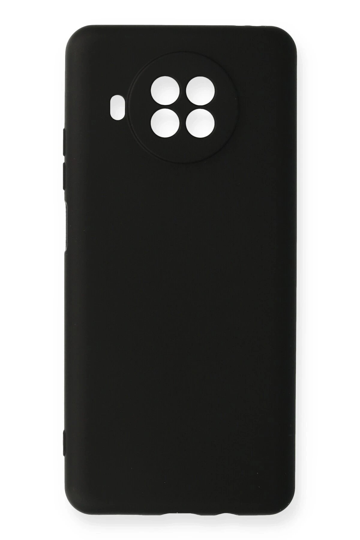 Newface Xiaomi Mi 10T Lite Kılıf Nano içi Kadife Silikon - Siyah