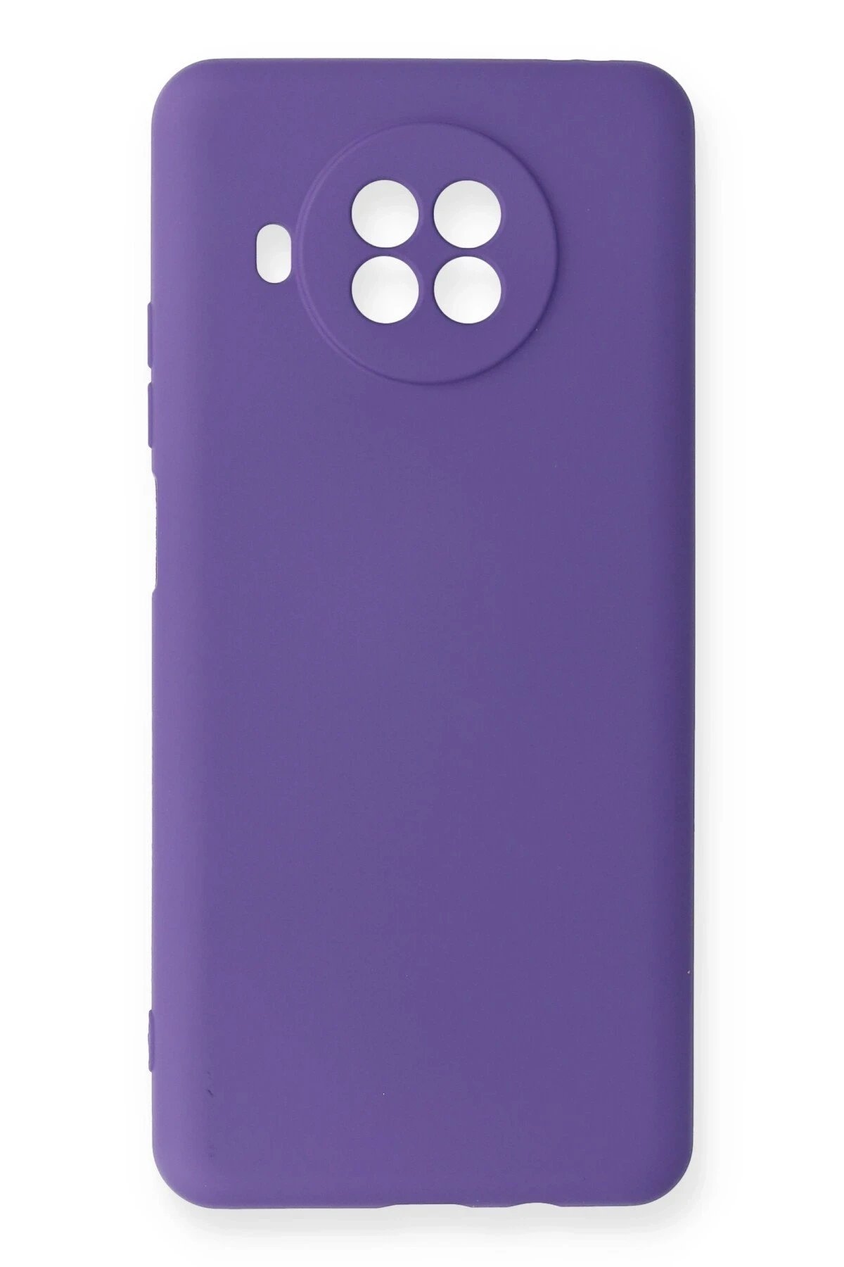 Newface Xiaomi Mi 10T Lite Kılıf Nano içi Kadife Silikon - Mor