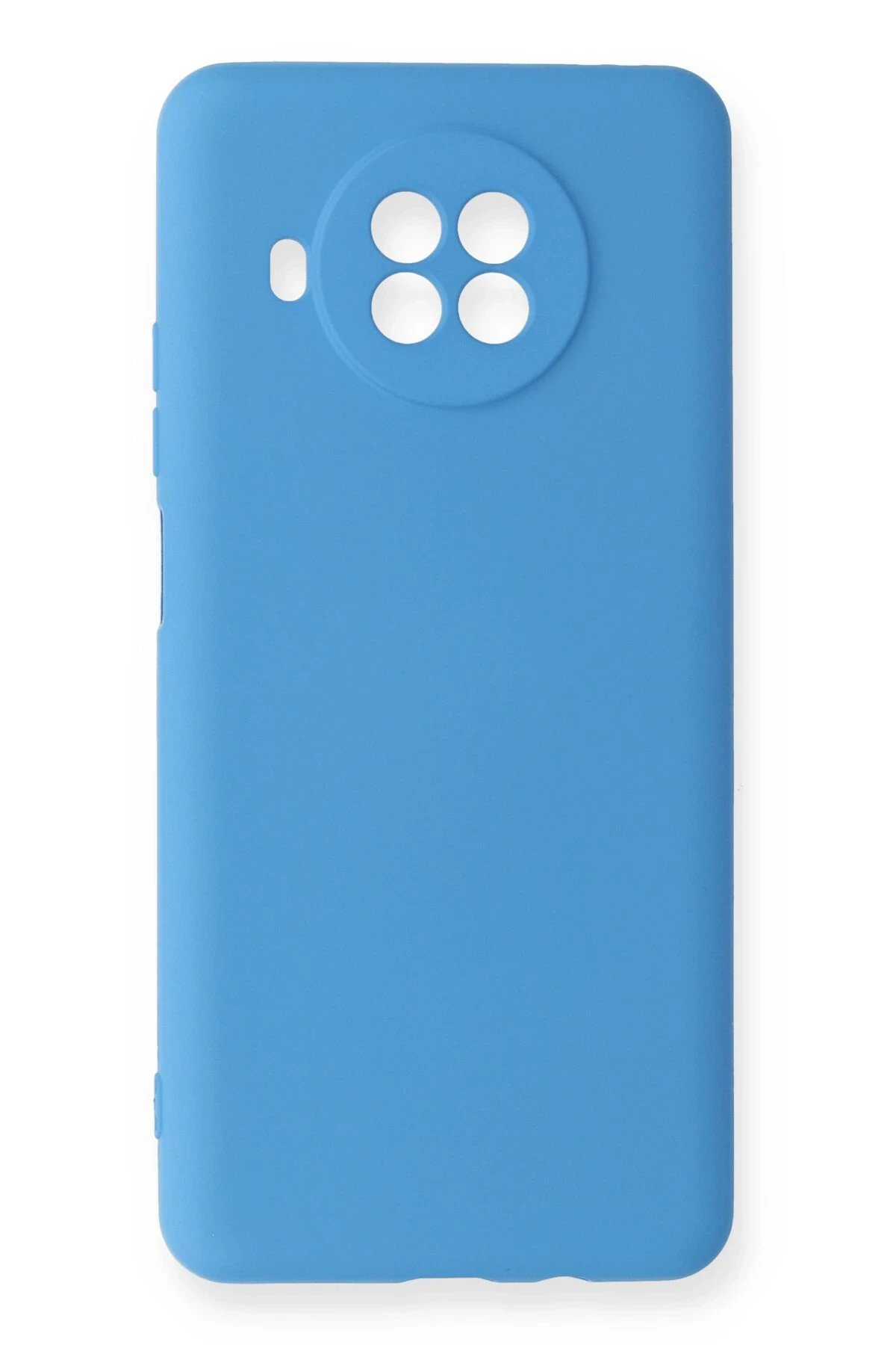 Newface Xiaomi Mi 10T Lite Kılıf Nano içi Kadife Silikon - Mavi