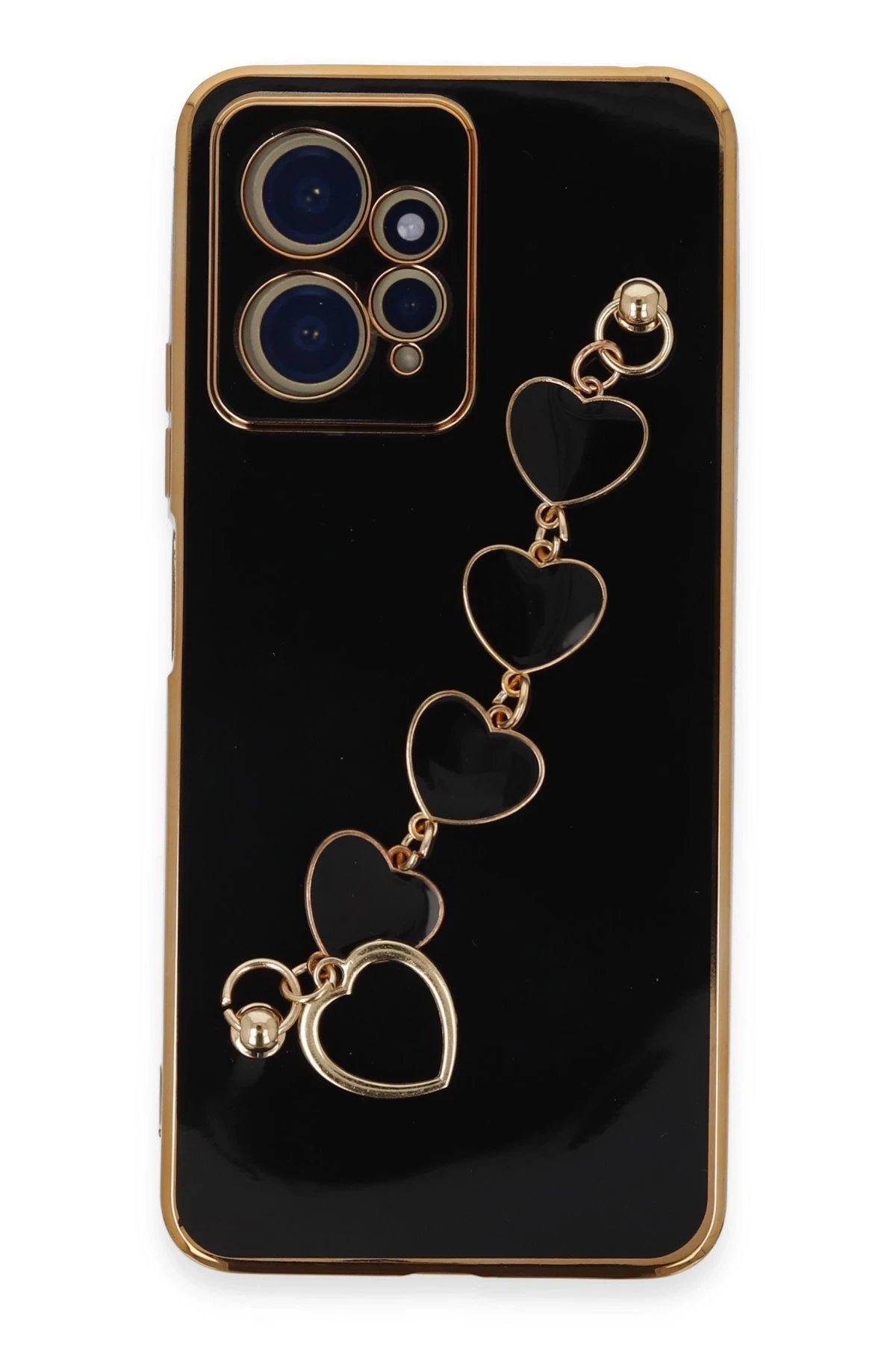 Newface Xiaomi Redmi Note 12 4G Kılıf Esila Silikon - Siyah