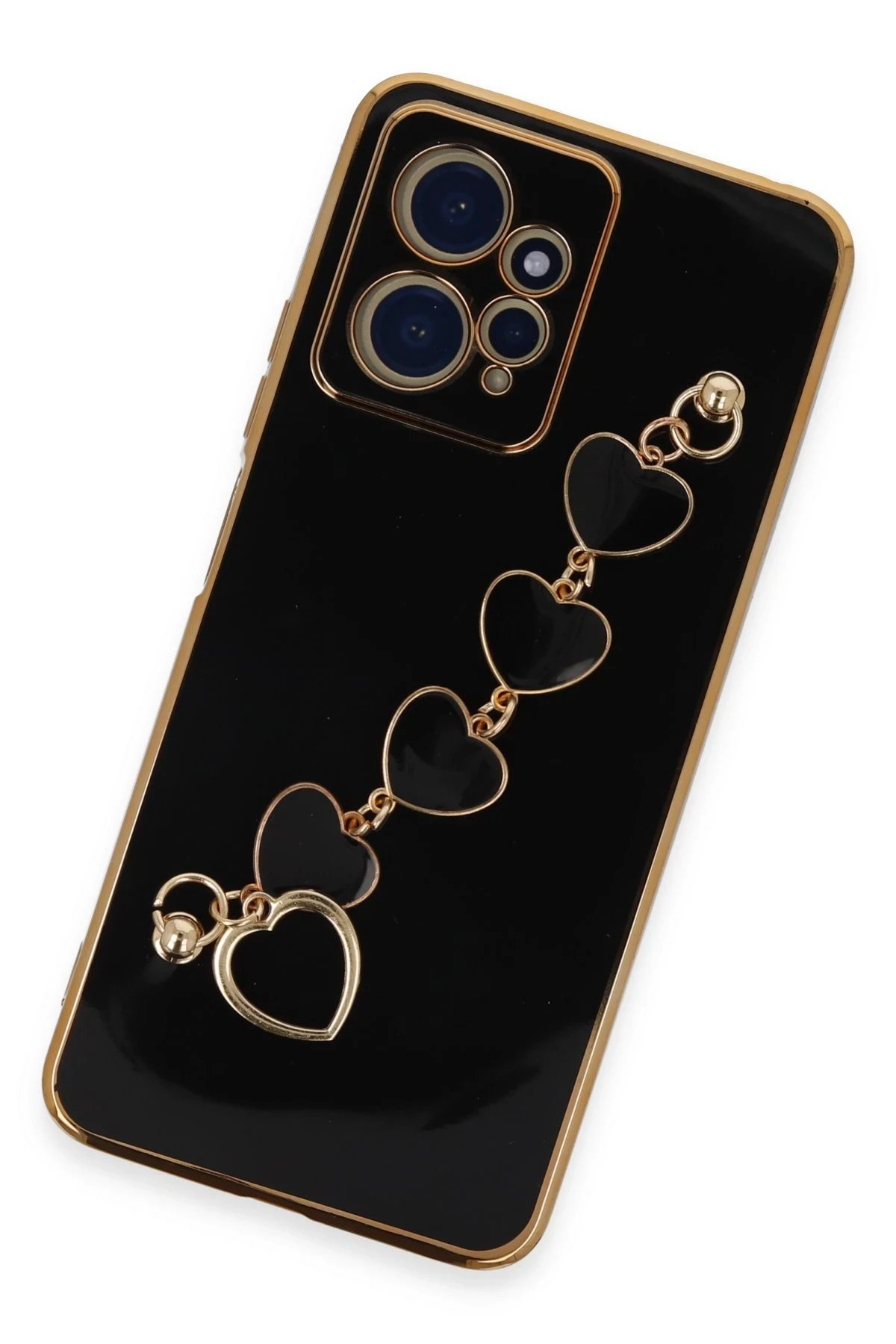 Newface Xiaomi Redmi Note 12 4G Kılıf Esila Silikon - Siyah