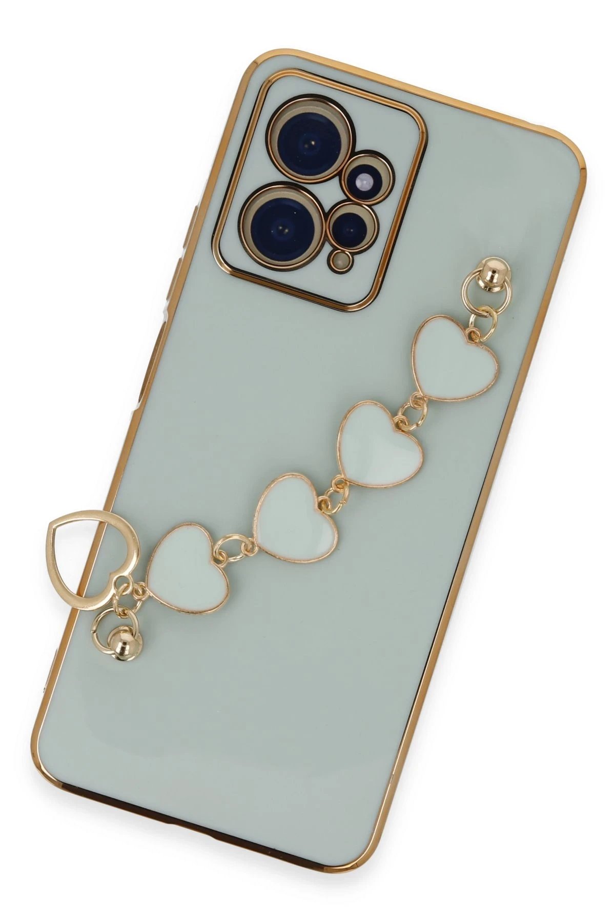 Newface Xiaomi Redmi Note 12 4G Kılıf Esila Silikon - Su Yeşili