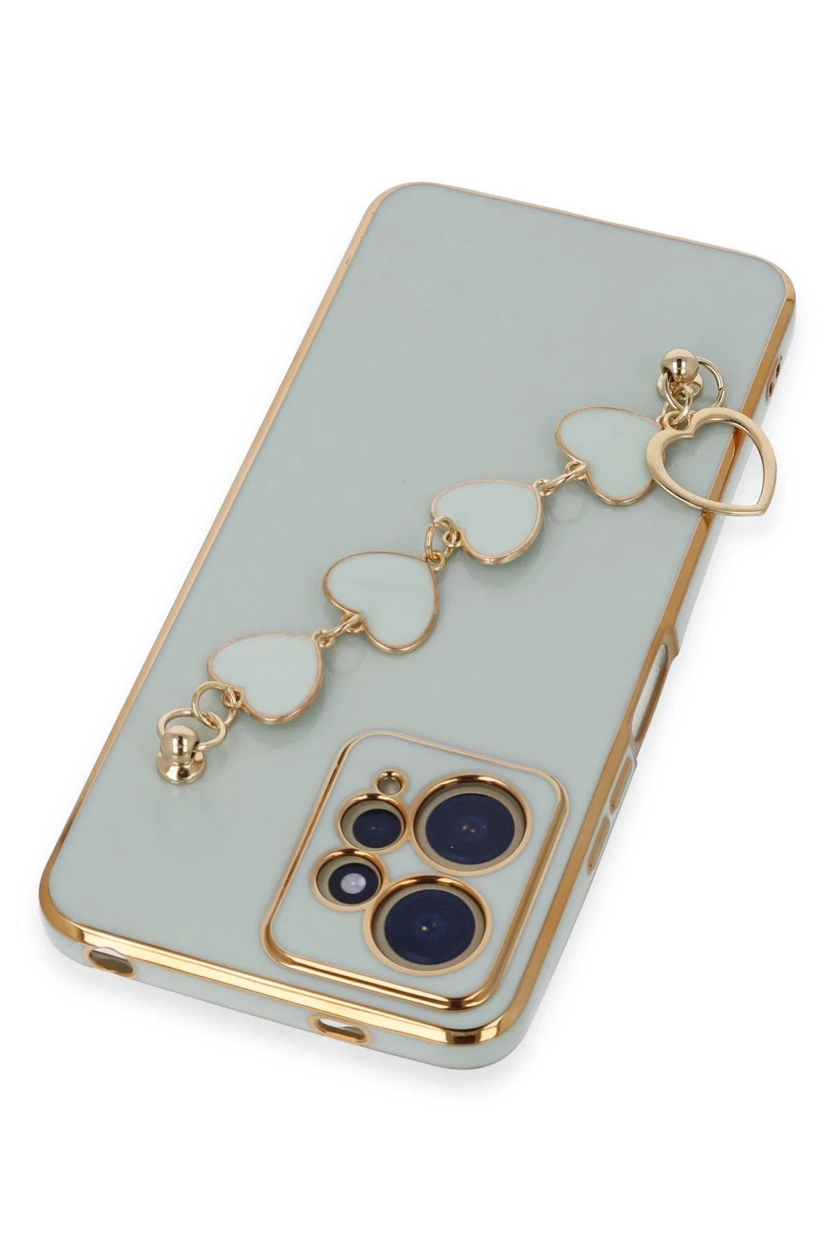 Newface Xiaomi Redmi Note 12 4G Kılıf Esila Silikon - Su Yeşili