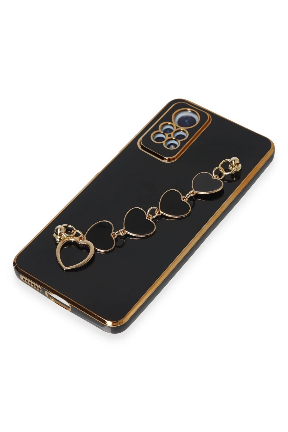 Newface Xiaomi Redmi Note 12 Pro 4G Kılıf Esila Silikon - Siyah