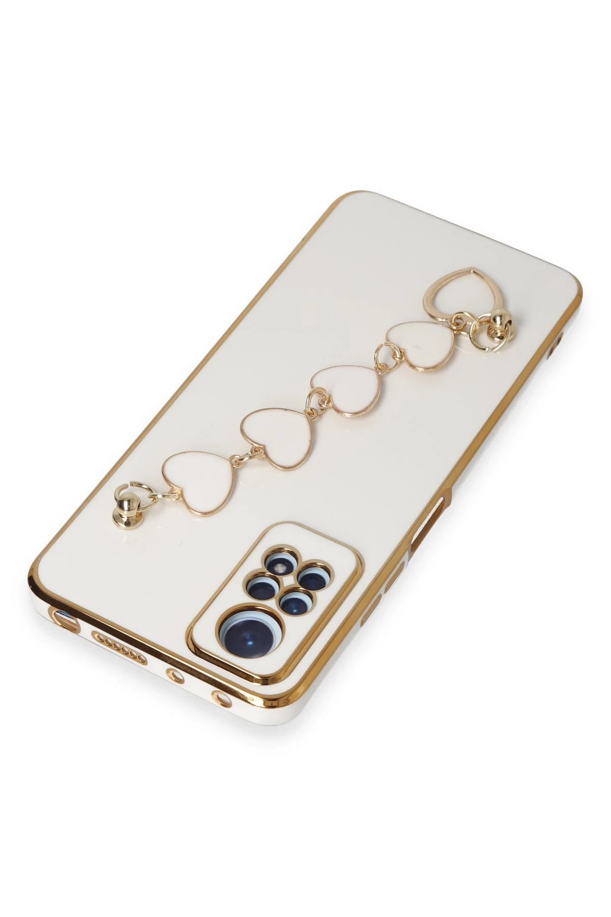 Newface Xiaomi Redmi Note 12 Pro 4G Kılıf Esila Silikon - Beyaz