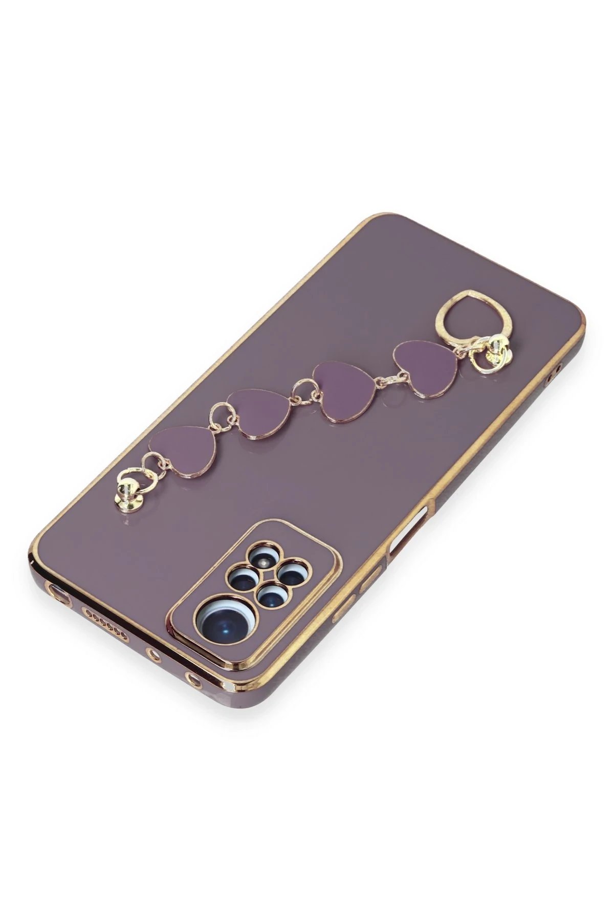 Newface Xiaomi Redmi Note 12 Pro 4G Kılıf Esila Silikon - Mor