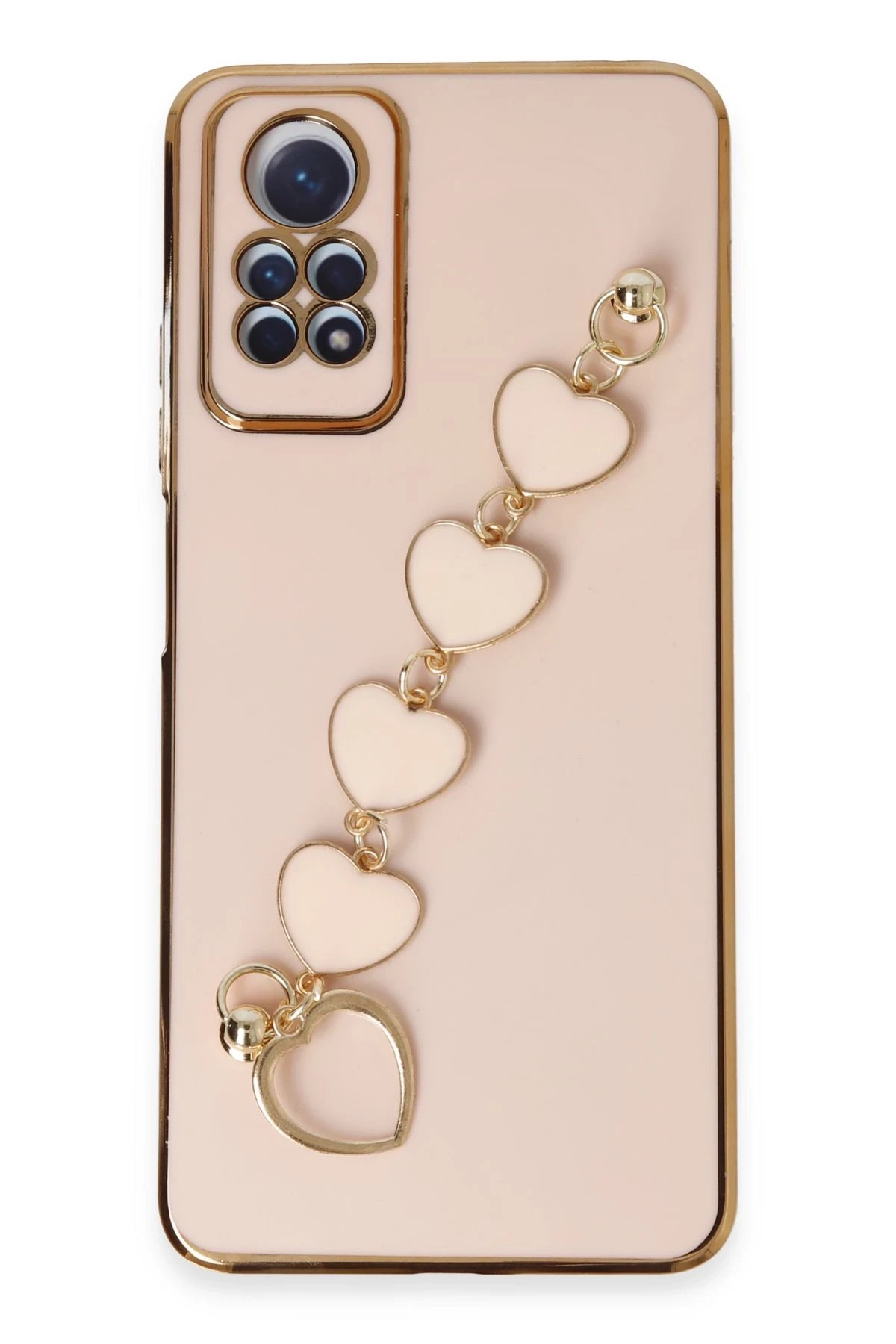 Newface Xiaomi Redmi Note 12 Pro 4G Kılıf Esila Silikon - Pudra