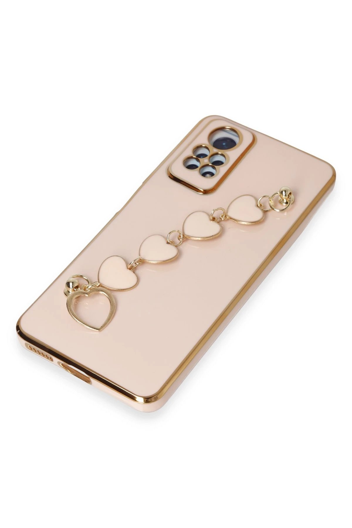 Newface Xiaomi Redmi Note 12 Pro 4G Kılıf Esila Silikon - Pudra