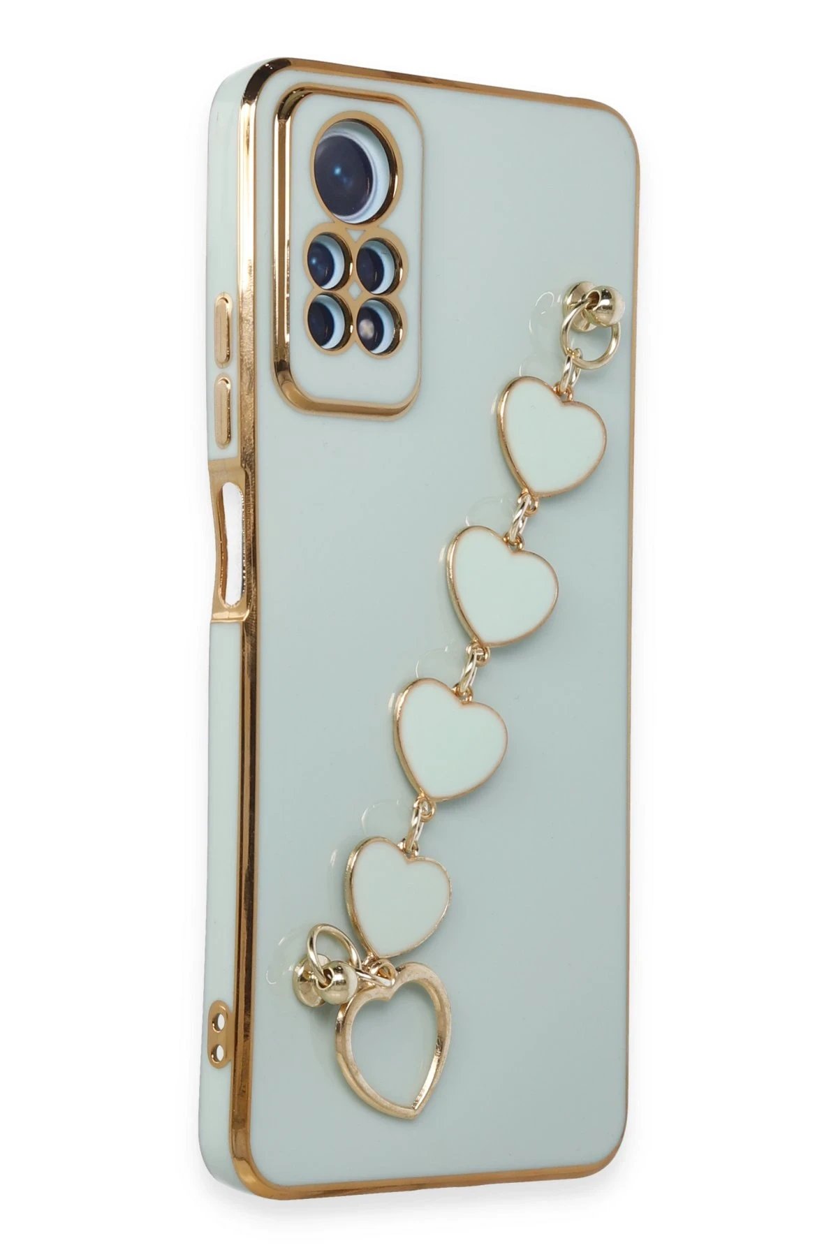 Newface Xiaomi Redmi Note 12 Pro 4G Kılıf Esila Silikon - Su Yeşili