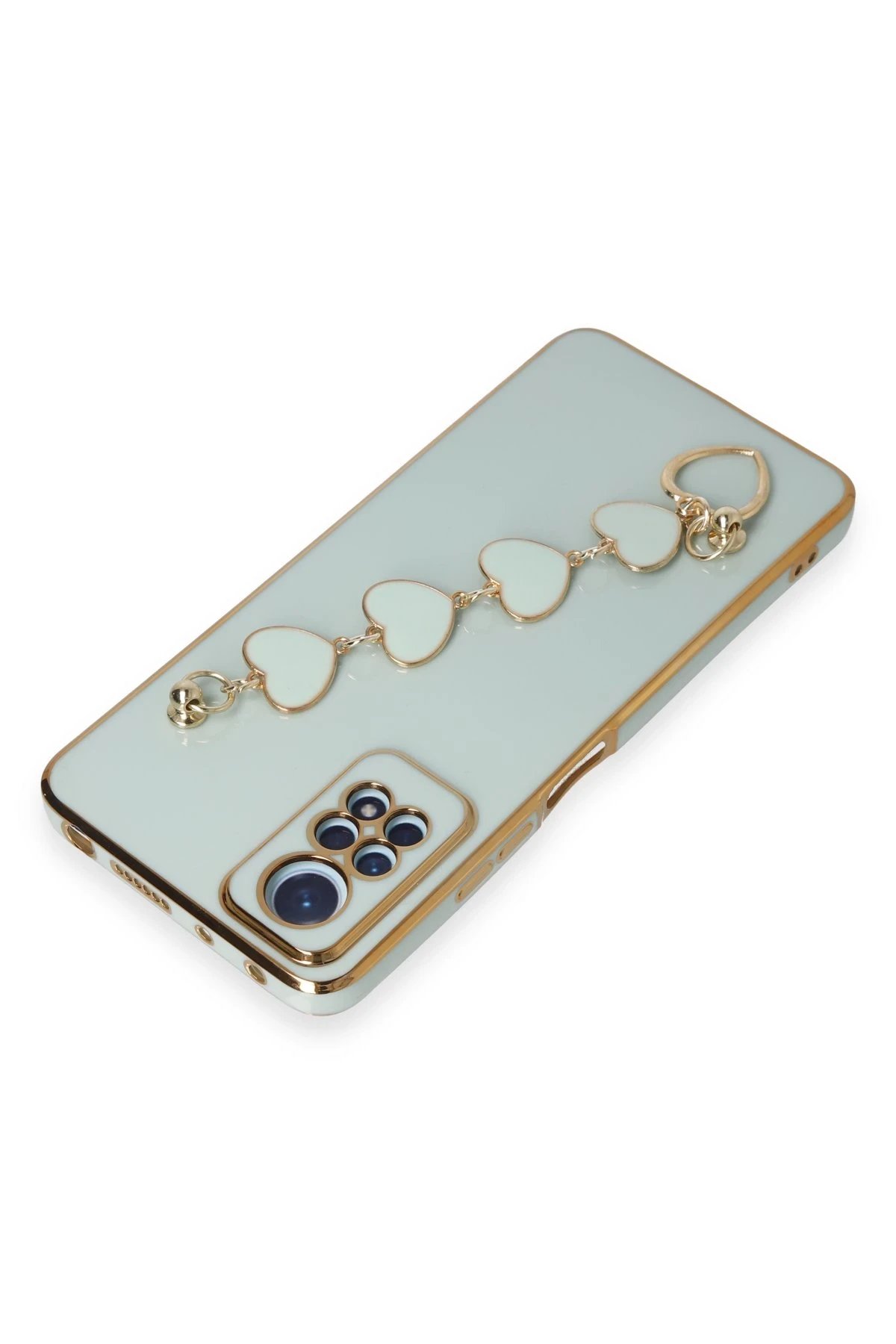 Newface Xiaomi Redmi Note 12 Pro 4G Kılıf Esila Silikon - Su Yeşili