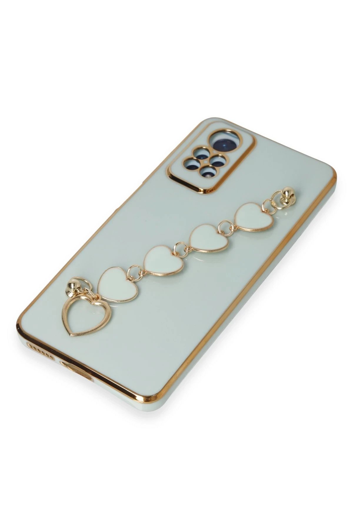 Newface Xiaomi Redmi Note 12 Pro 4G Kılıf Esila Silikon - Su Yeşili