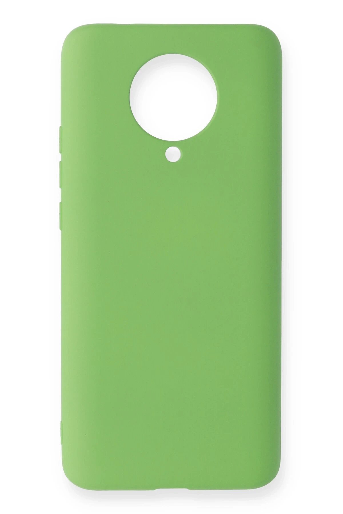 Newface Xiaomi Redmi K30 Pro Kılıf Nano içi Kadife Silikon - Yeşil