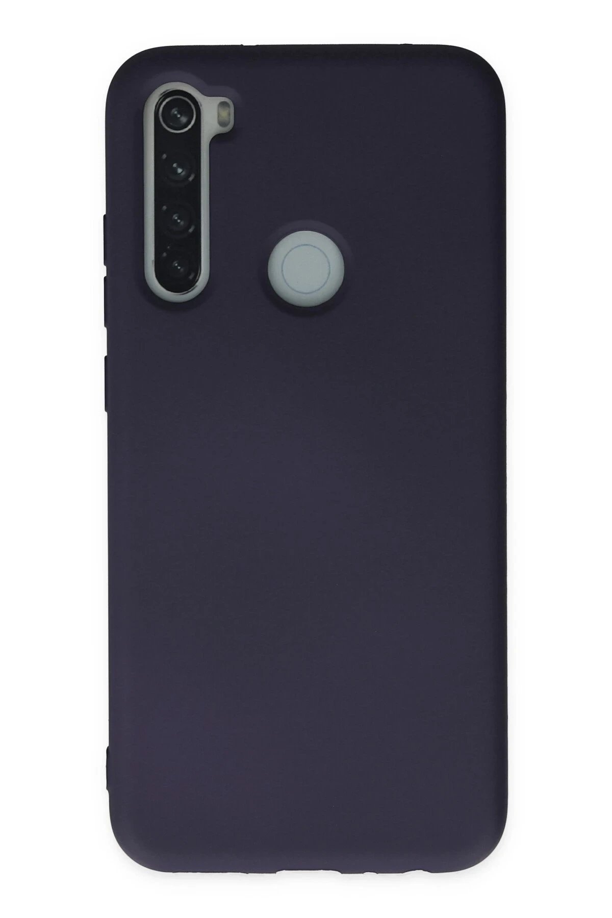 Newface Xiaomi Redmi Note 8 Kılıf Nano içi Kadife Silikon - Lacivert