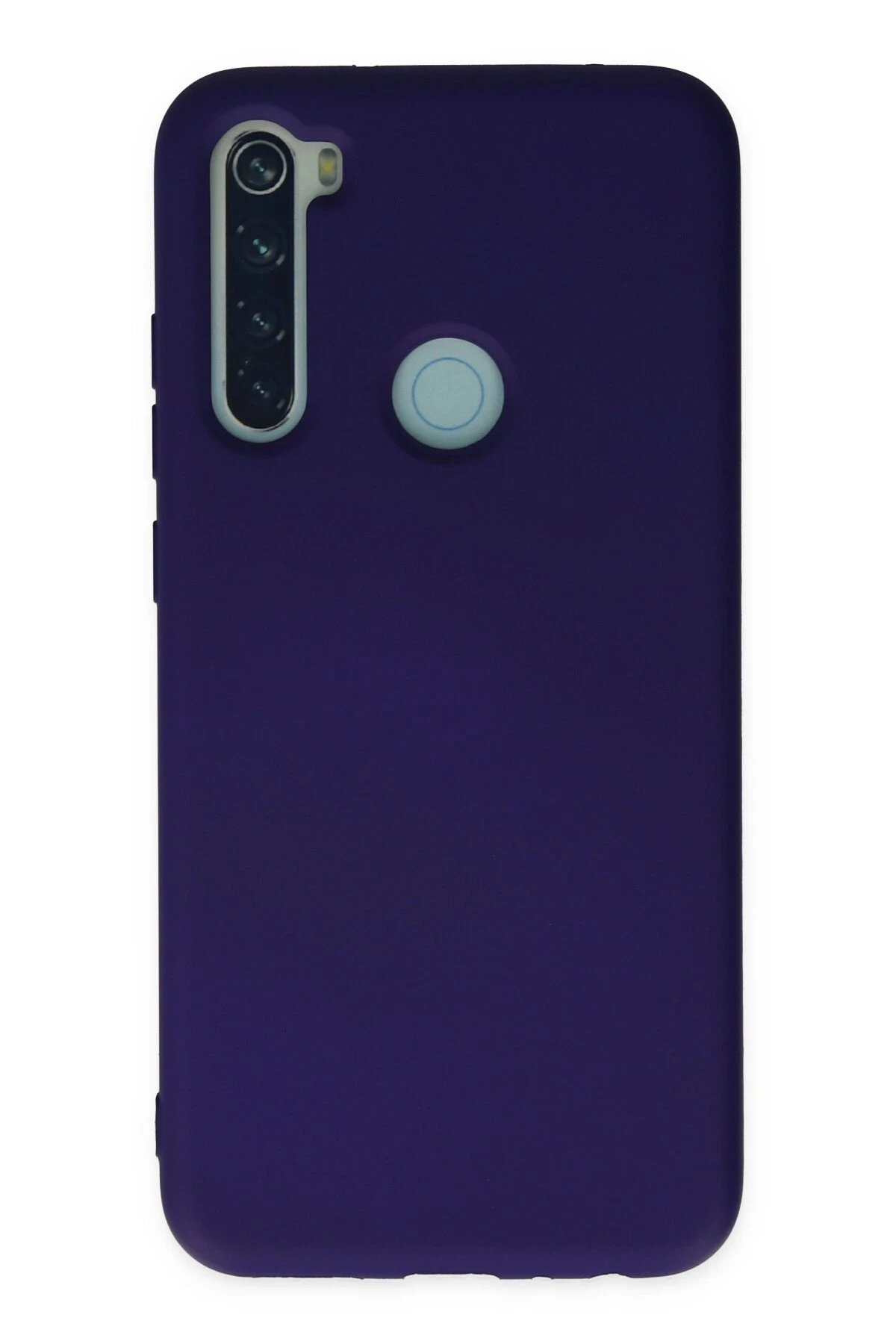 Newface Xiaomi Redmi Note 8 Kılıf Nano içi Kadife Silikon - Mor