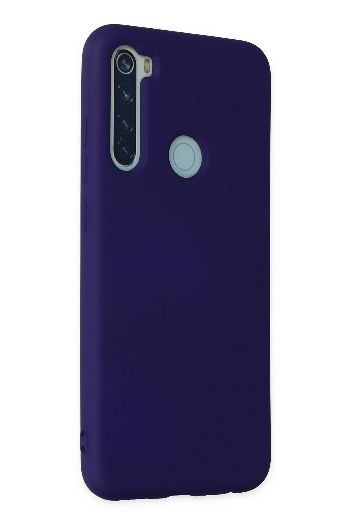 Newface Xiaomi Redmi Note 8 Kılıf Nano içi Kadife Silikon - Mor