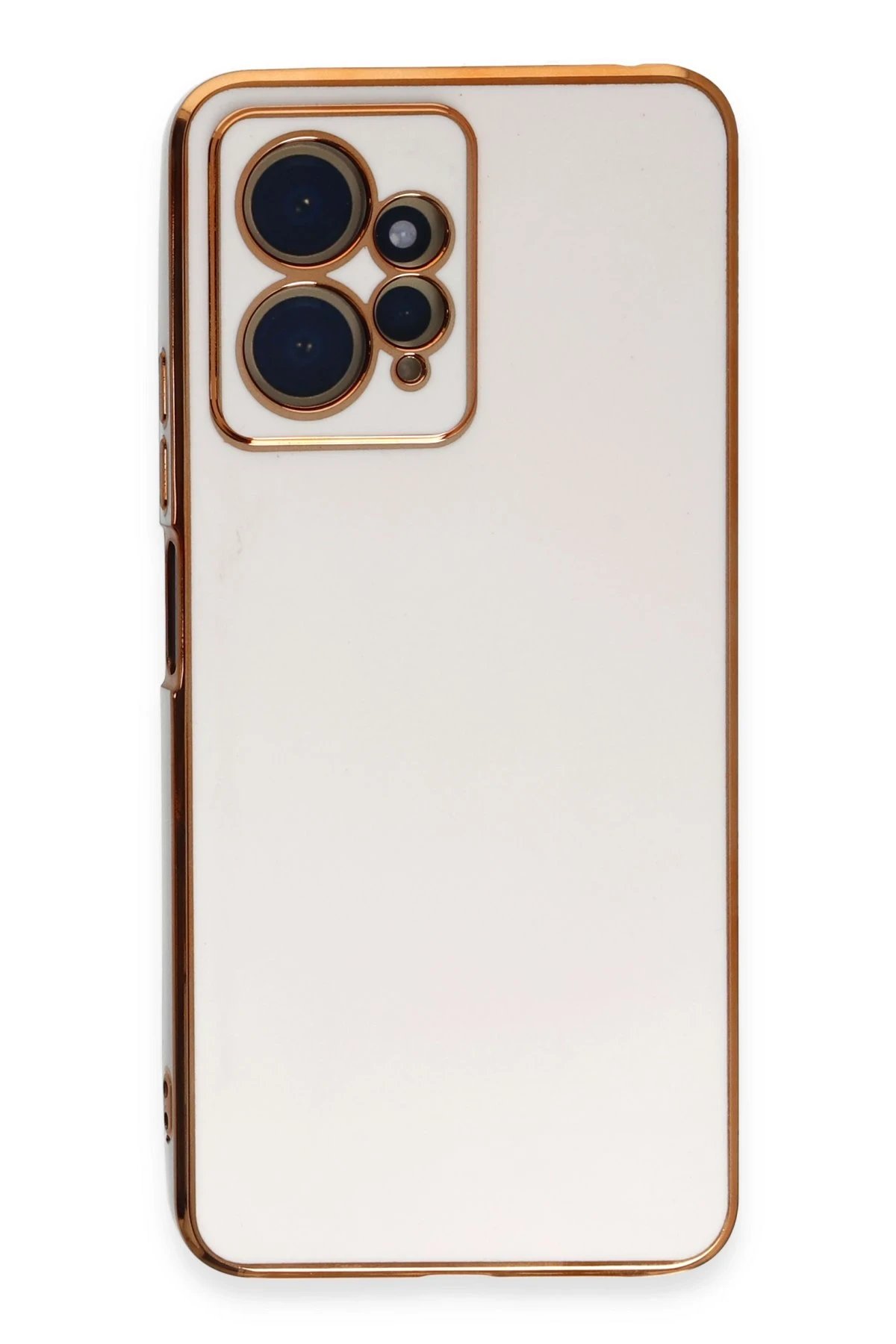 Newface Xiaomi Redmi Note 12 4G Kılıf Volet Silikon - Beyaz