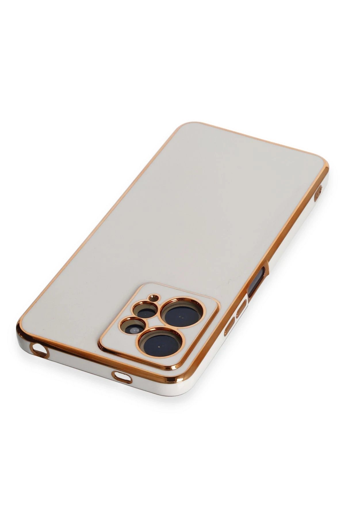 Newface Xiaomi Redmi Note 12 4G Kılıf Volet Silikon - Beyaz