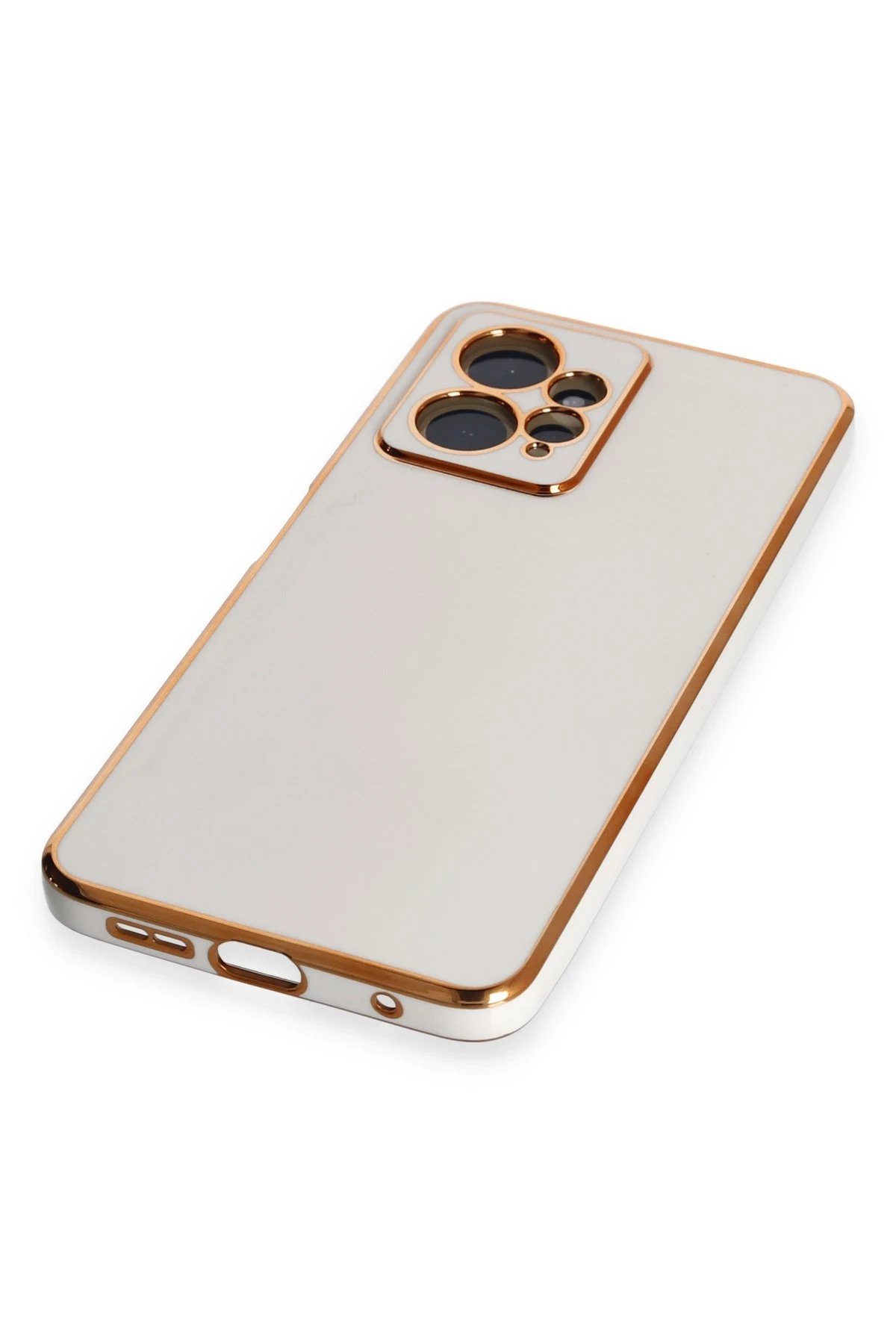 Newface Xiaomi Redmi Note 12 4G Kılıf Volet Silikon - Beyaz