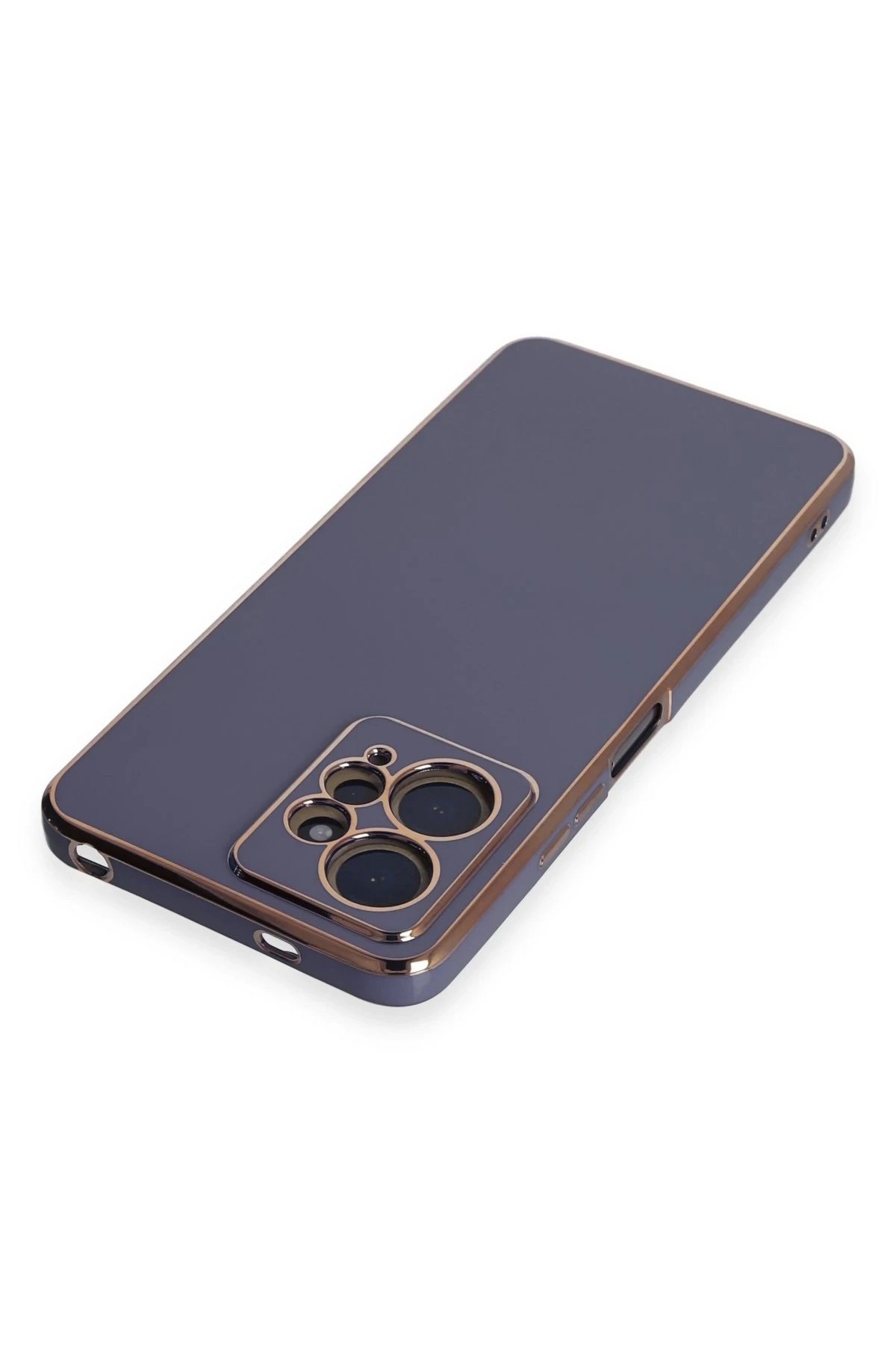 Newface Xiaomi Redmi Note 12 4G Kılıf Volet Silikon - Mavi