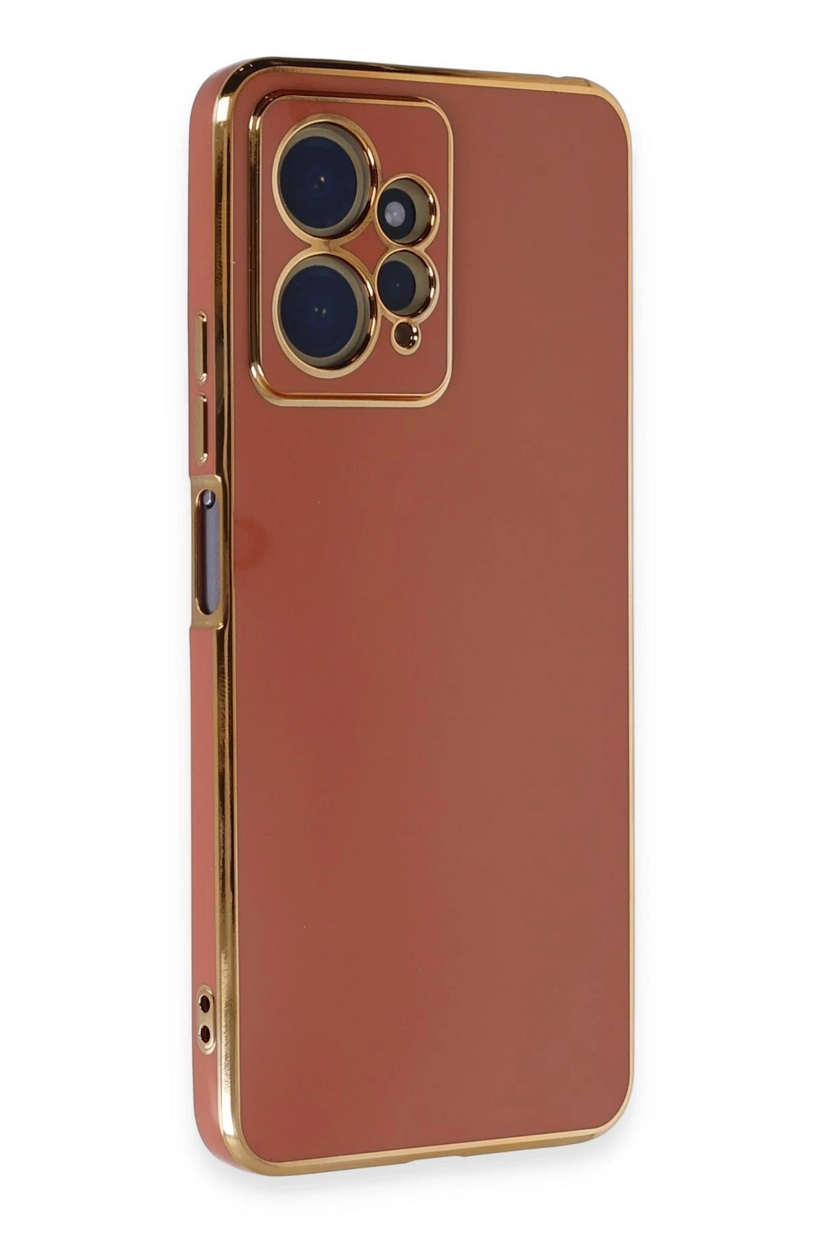 Newface Xiaomi Redmi Note 12 4G Kılıf Volet Silikon - Kırmızı