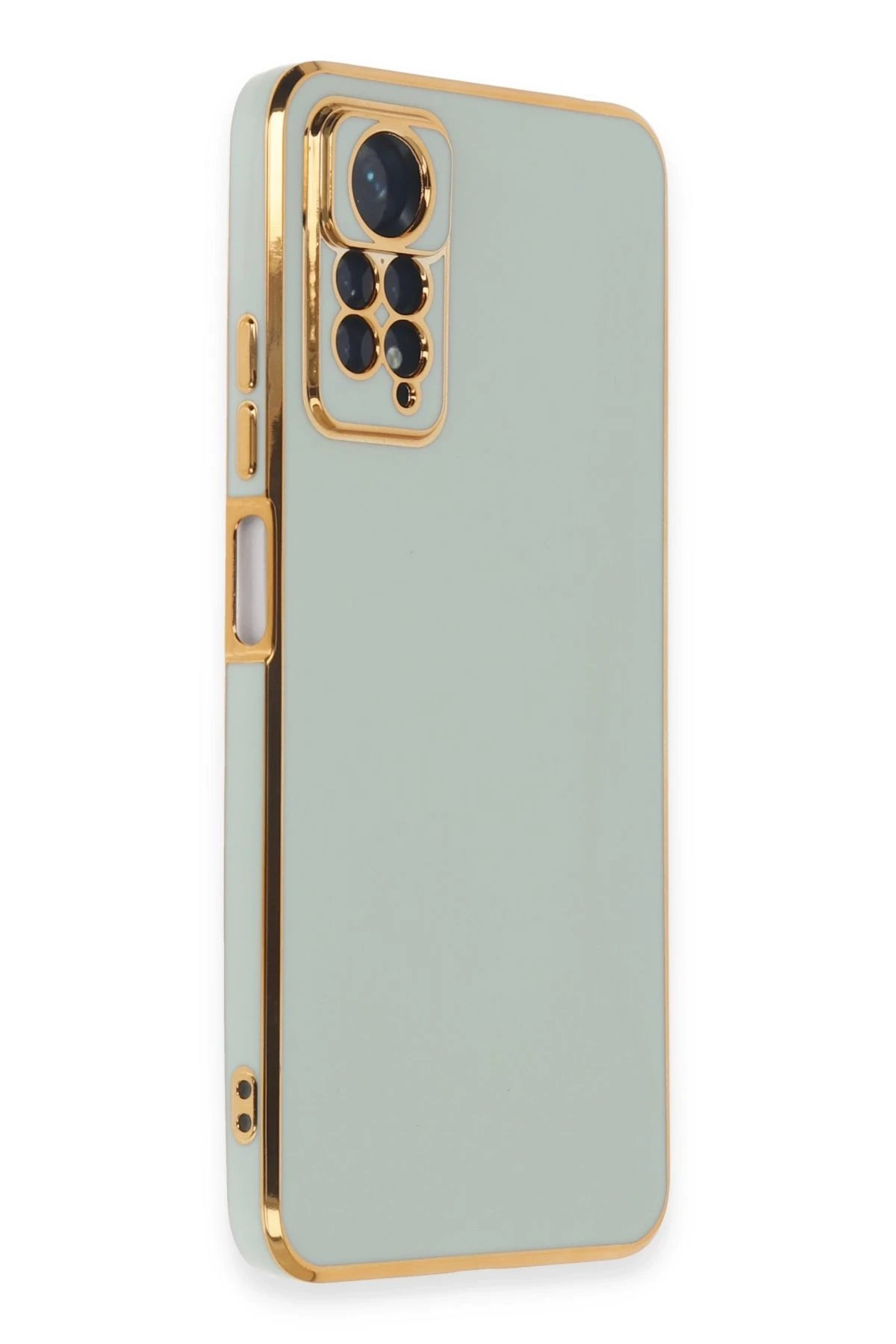 Newface Xiaomi Redmi Note 12 Pro 4G Kılıf Volet Silikon - Açık Yeşil