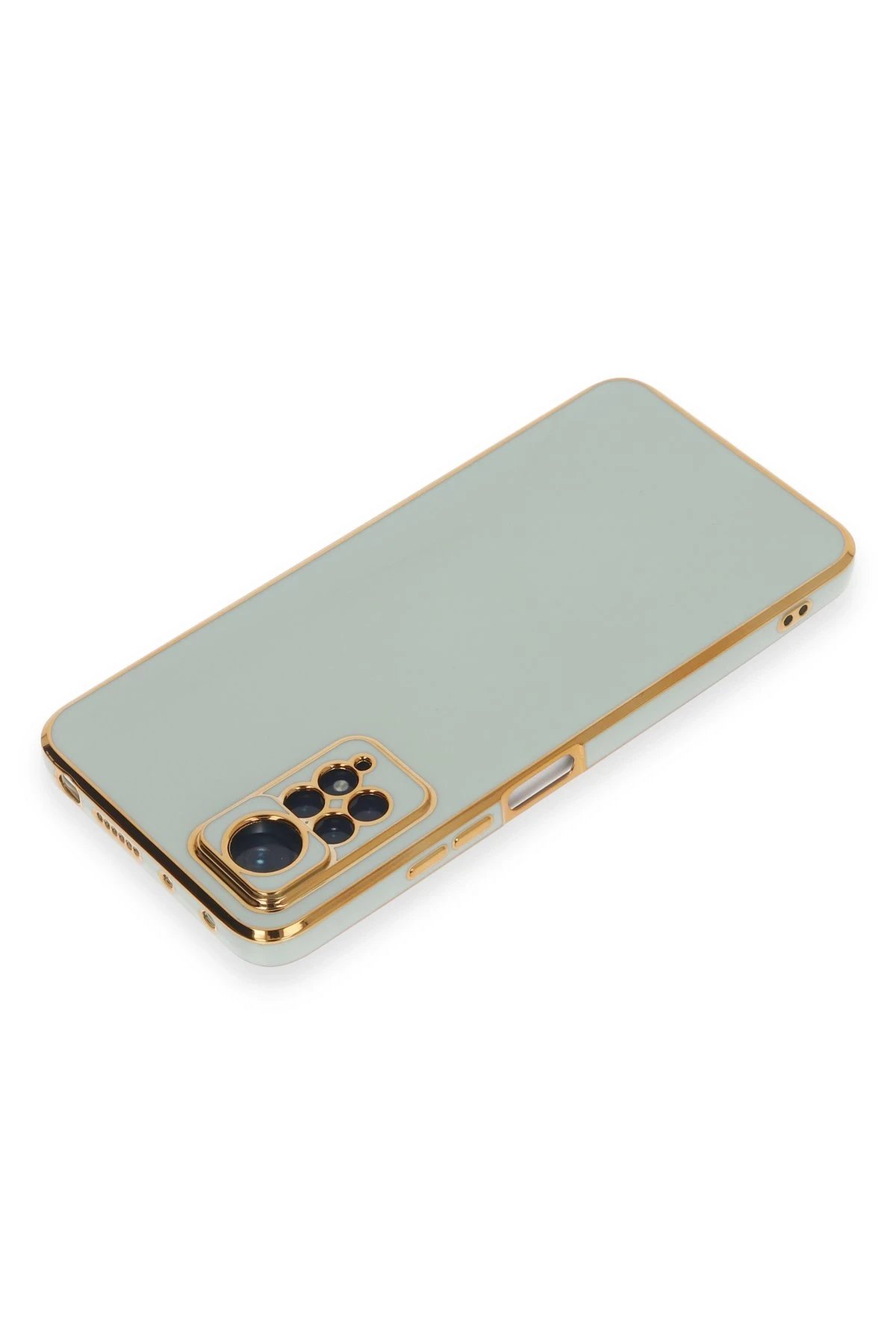 Newface Xiaomi Redmi Note 12 Pro 4G Kılıf Volet Silikon - Açık Yeşil