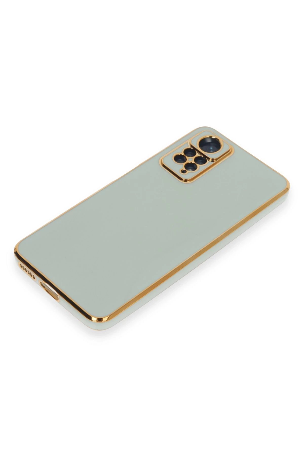 Newface Xiaomi Redmi Note 12 Pro 4G Kılıf Volet Silikon - Açık Yeşil