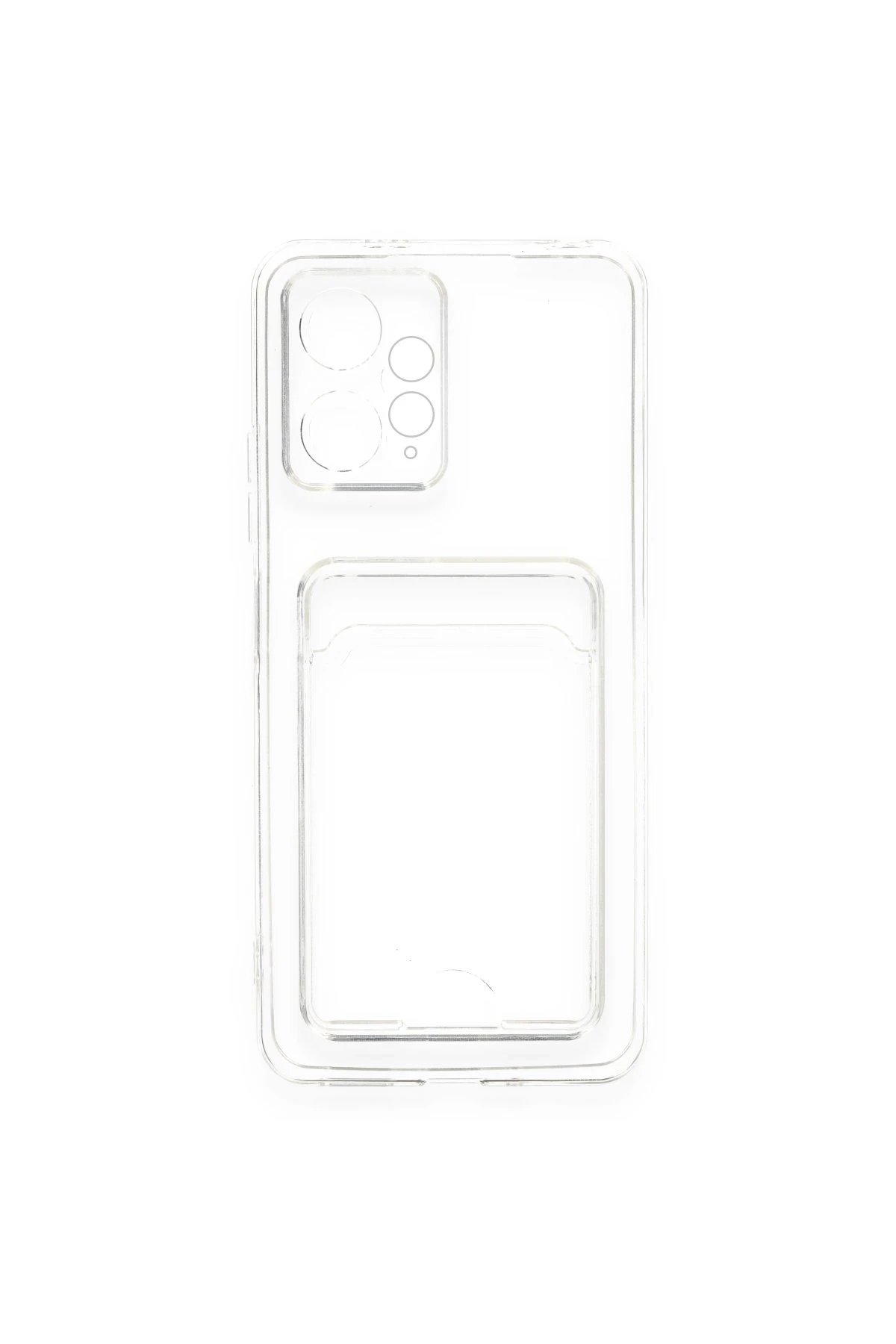 Newface Xiaomi Redmi Note 12 4G Kılıf Kart Şeffaf Silikon - Şeffaf