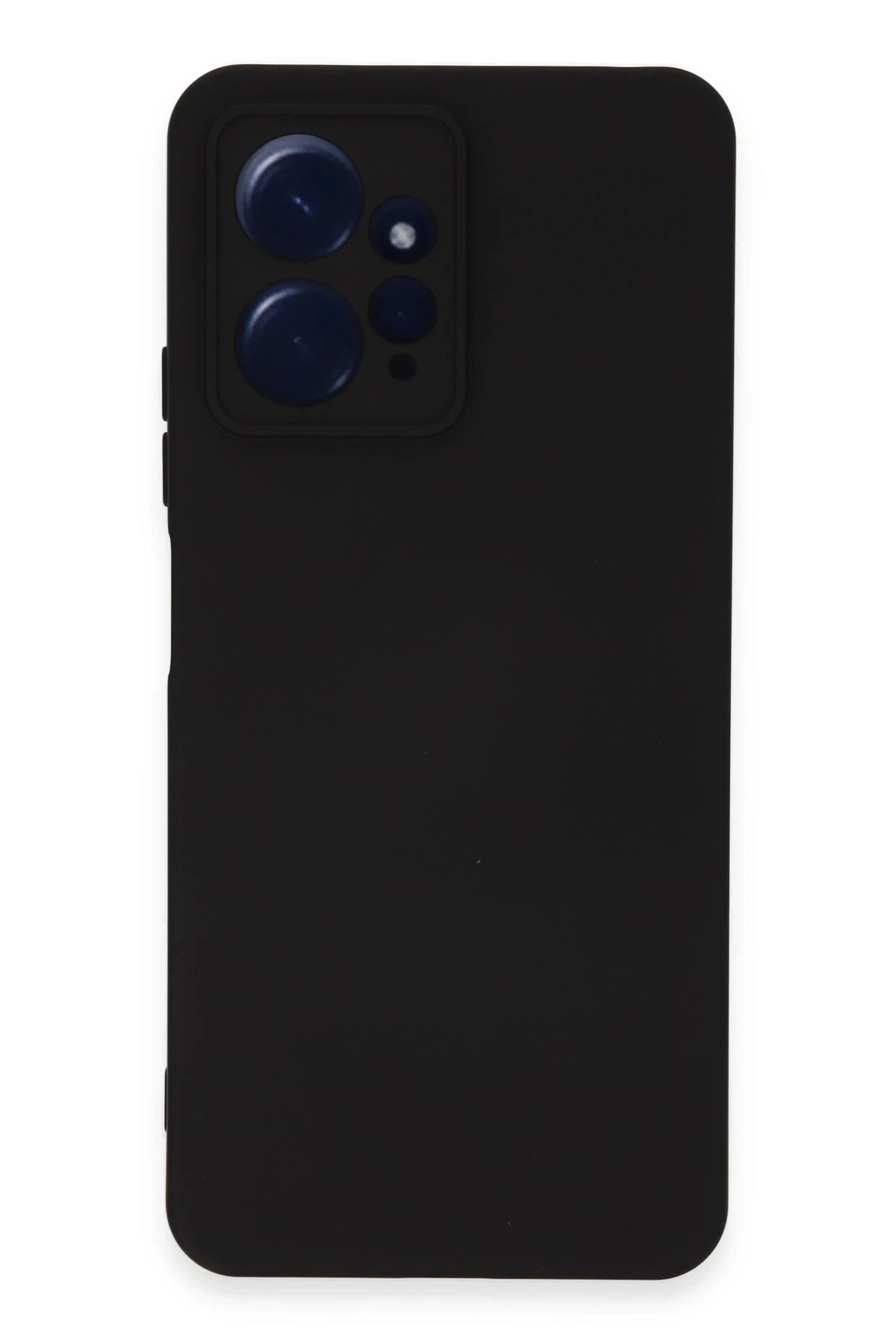 Newface Xiaomi Redmi Note 12 4G Kılıf Nano içi Kadife Silikon - Siyah