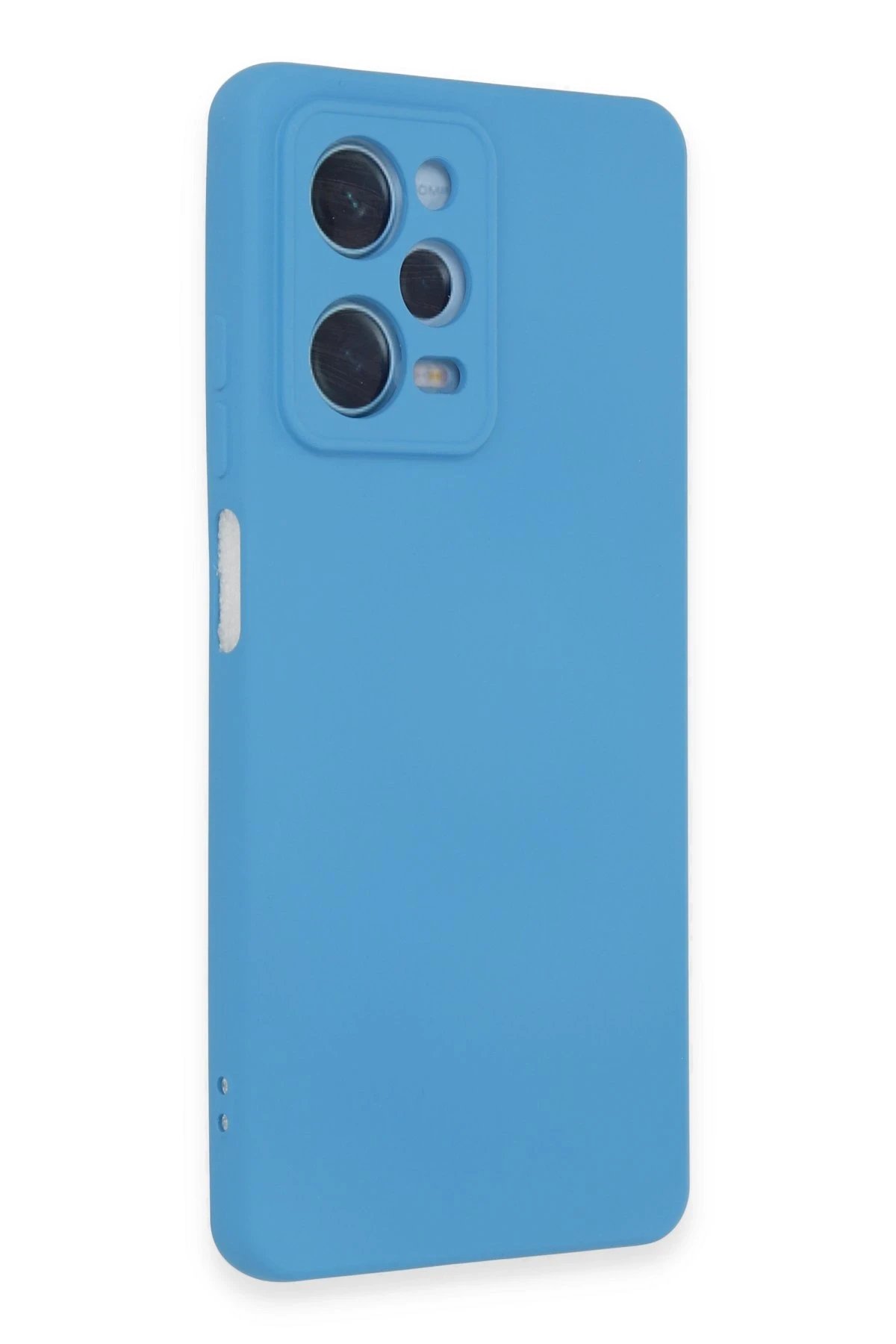 Newface Xiaomi Redmi Note 12 Pro 5G Kılıf Nano içi Kadife Silikon - Mavi