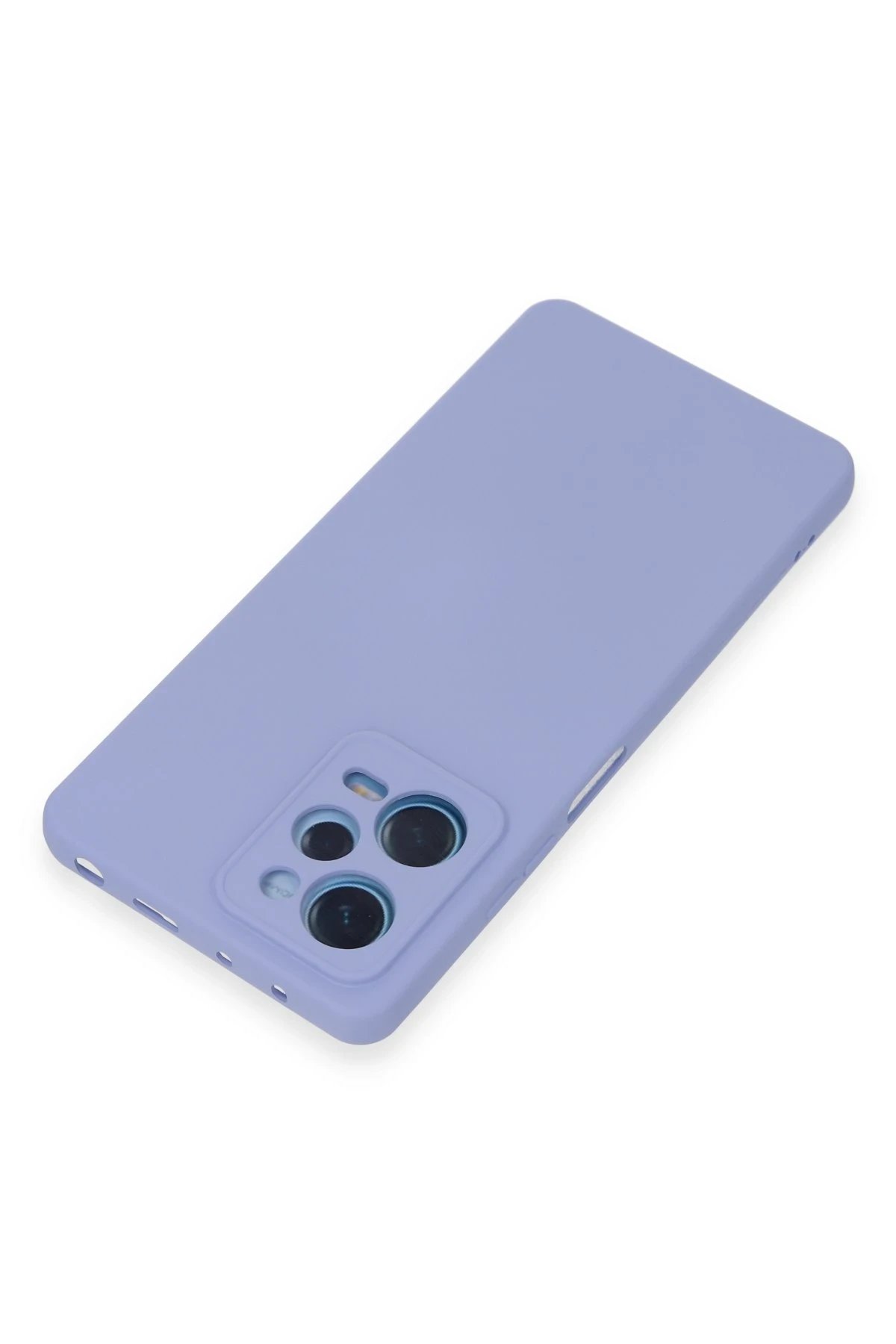 Newface Xiaomi Redmi Note 12 Pro 5G Kılıf Nano içi Kadife Silikon - Lila