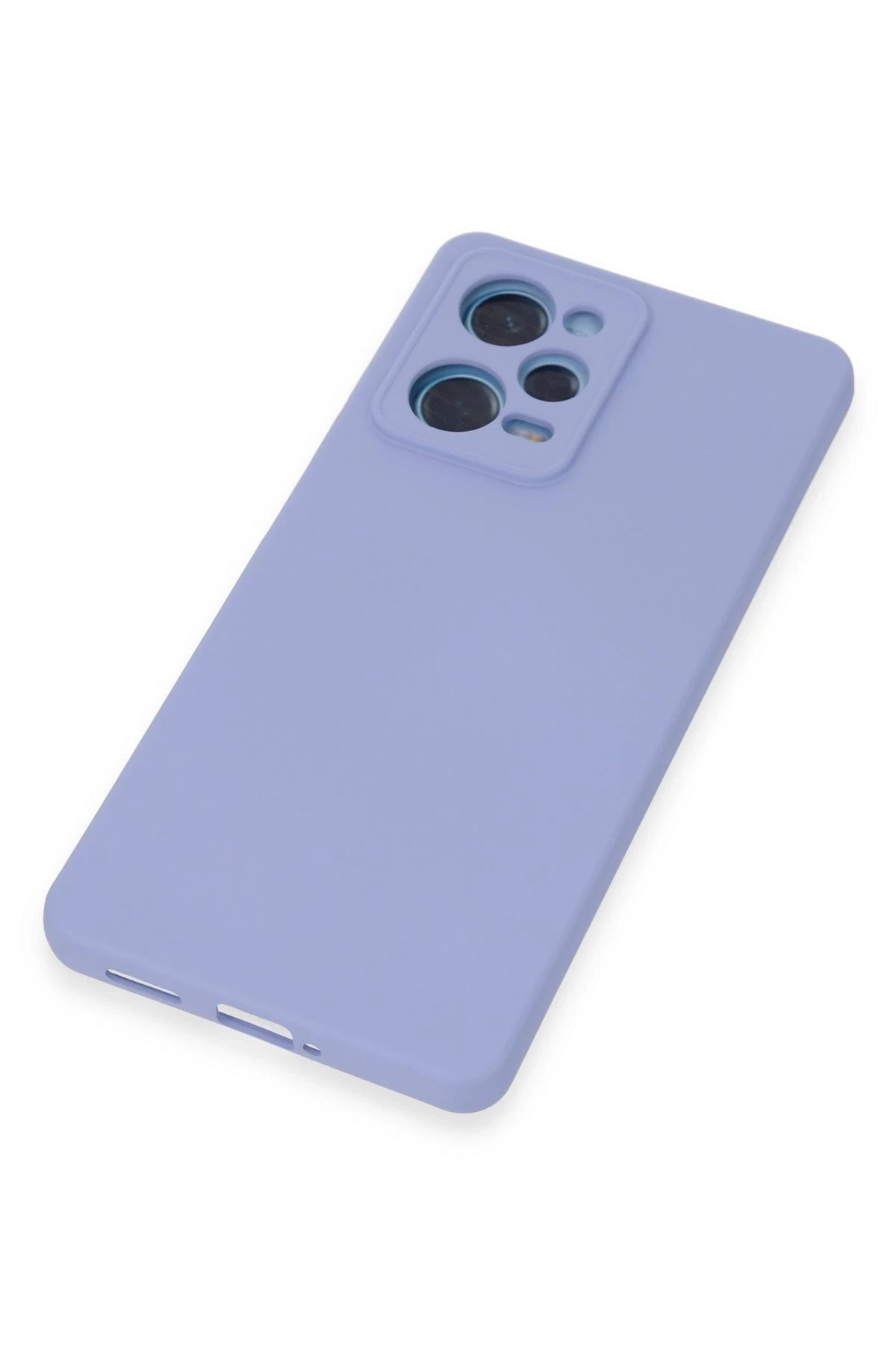 Newface Xiaomi Redmi Note 12 Pro 5G Kılıf Nano içi Kadife Silikon - Lila