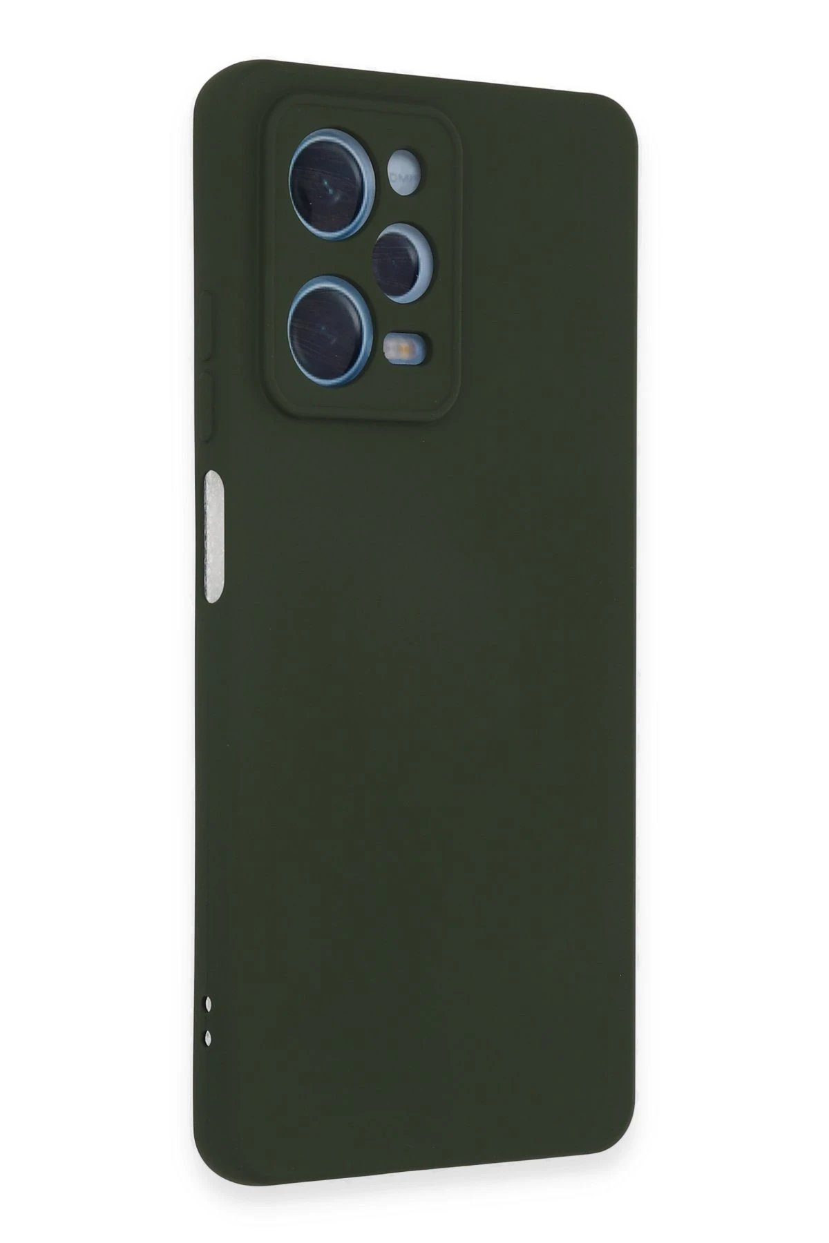 Newface Xiaomi Redmi Note 12 Pro 5G Kılıf Nano içi Kadife Silikon - Koyu Yeşil