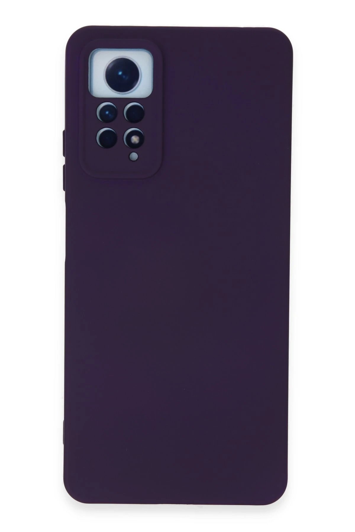 Newface Xiaomi Redmi Note 12 Pro 4G Kılıf Nano içi Kadife Silikon - Mor