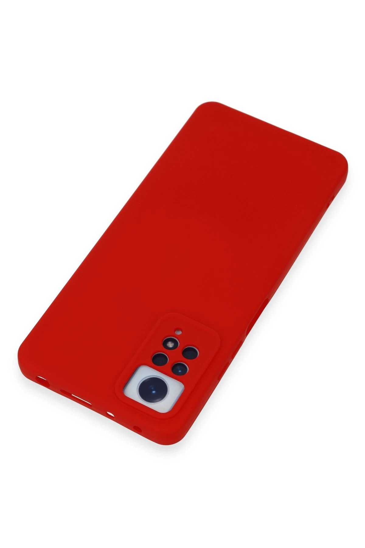 Newface Xiaomi Redmi Note 12 Pro 4G Kılıf Nano içi Kadife Silikon - Kırmızı