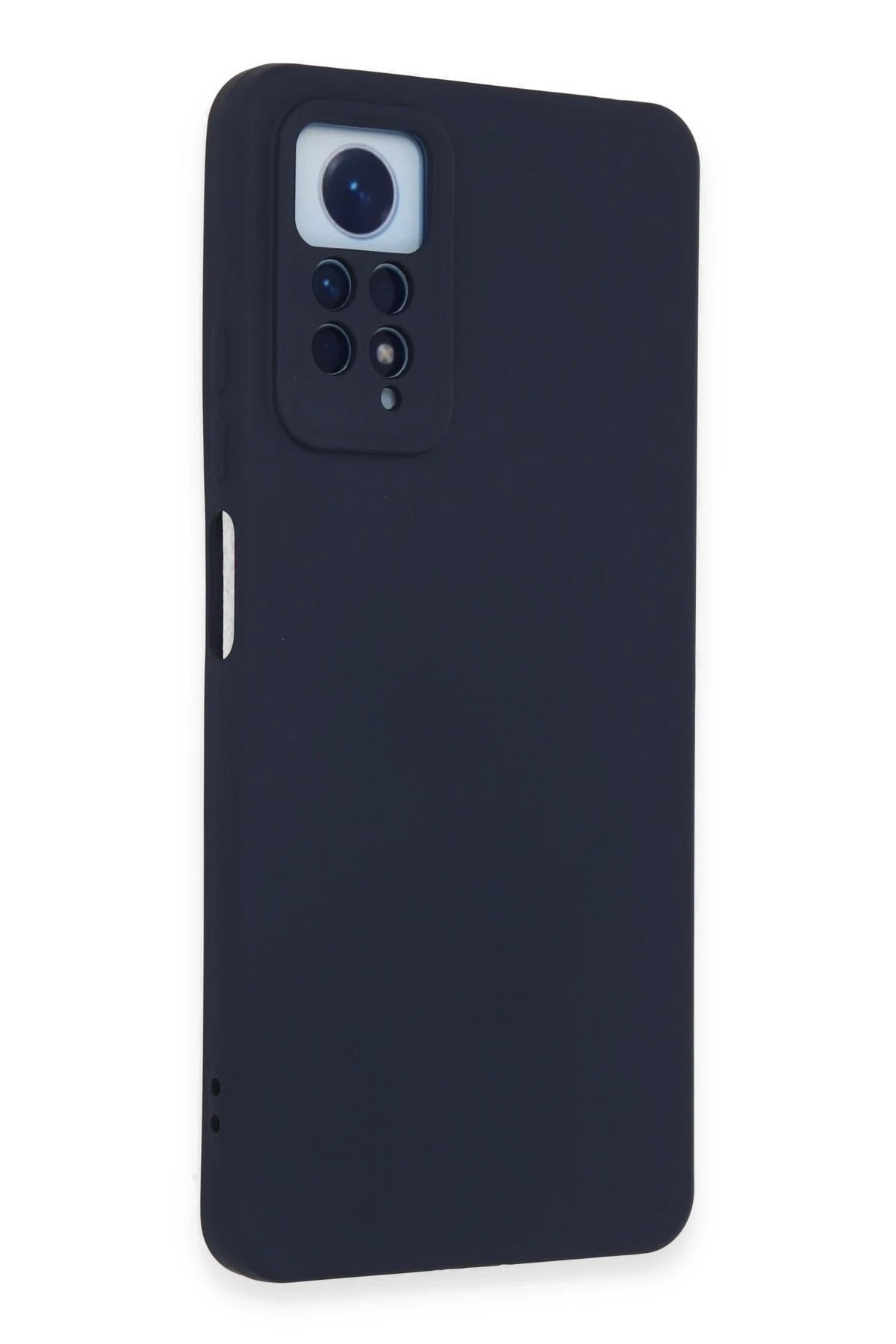 Newface Xiaomi Redmi Note 12 Pro 4G Kılıf Nano içi Kadife Silikon - Lacivert