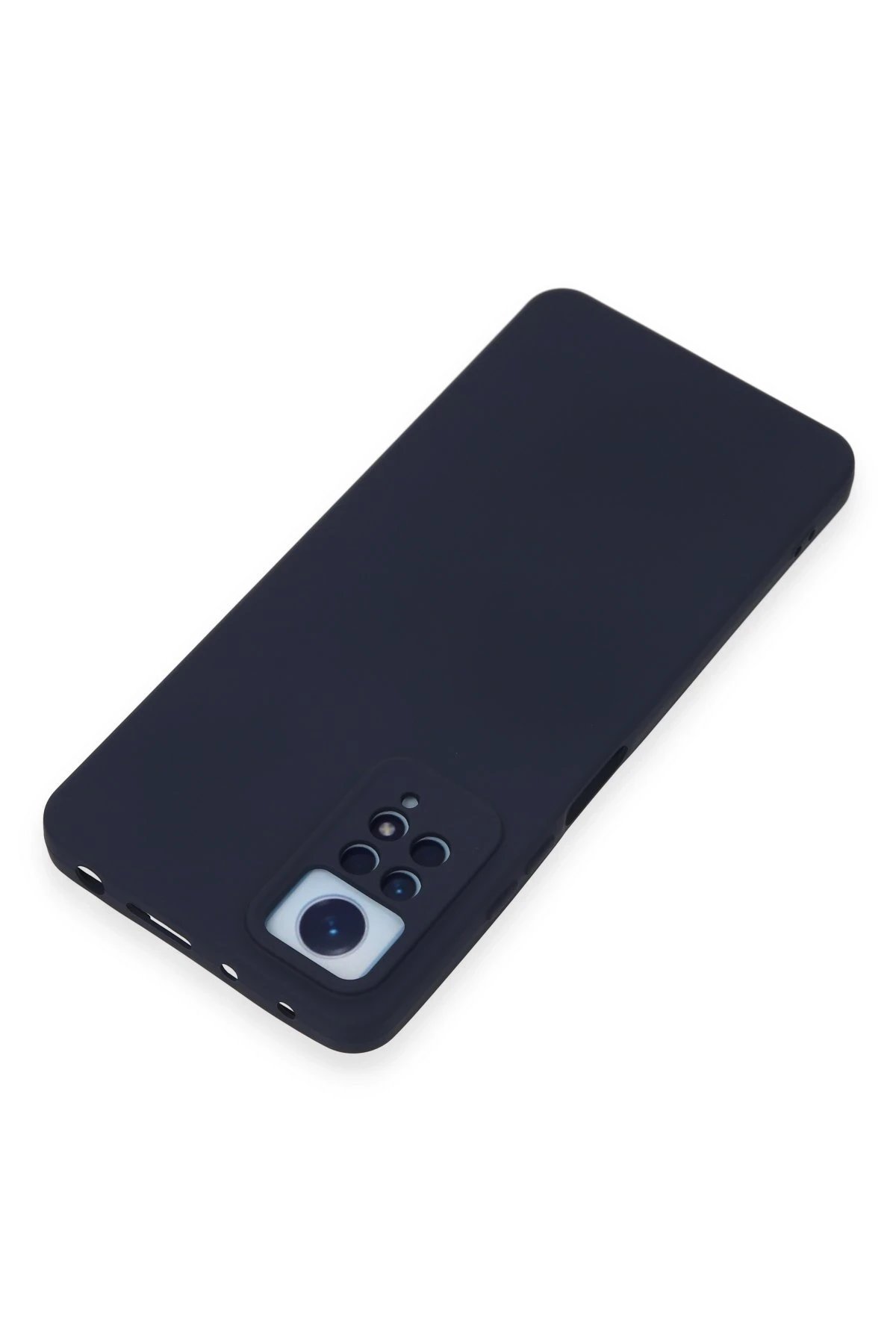 Newface Xiaomi Redmi Note 12 Pro 4G Kılıf Nano içi Kadife Silikon - Lacivert